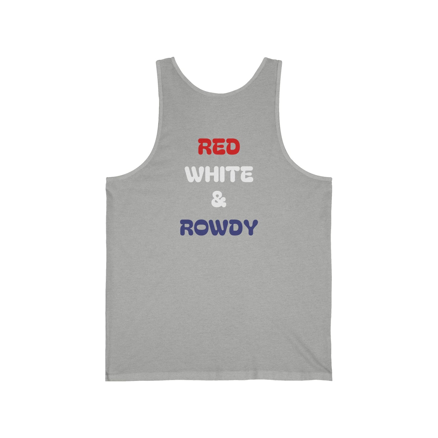 🇺🇸🔥 Red, White & Rowdy Men’s Tank