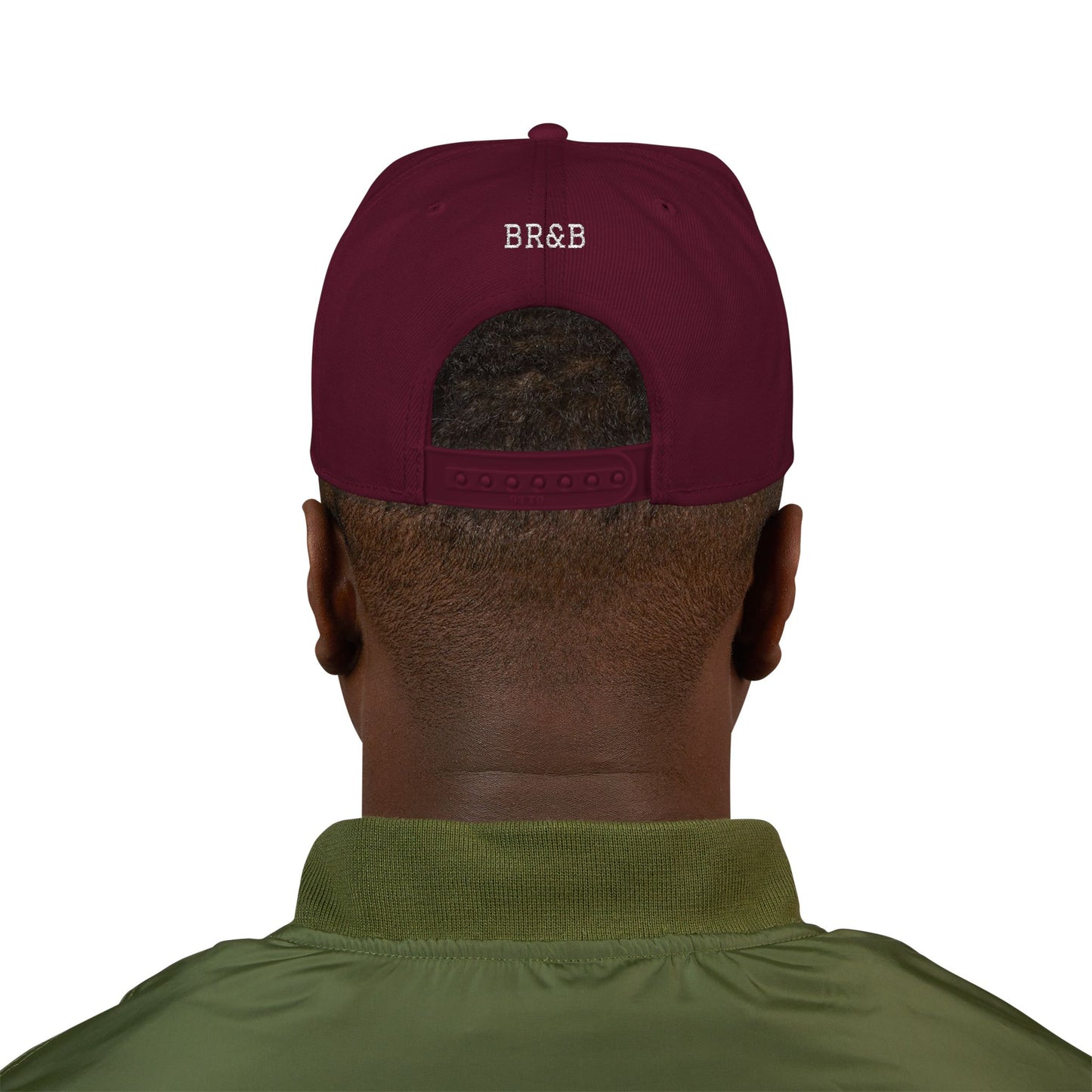 Built Different Embroidered Snapback Hat — Adjustable Streetwear Cap