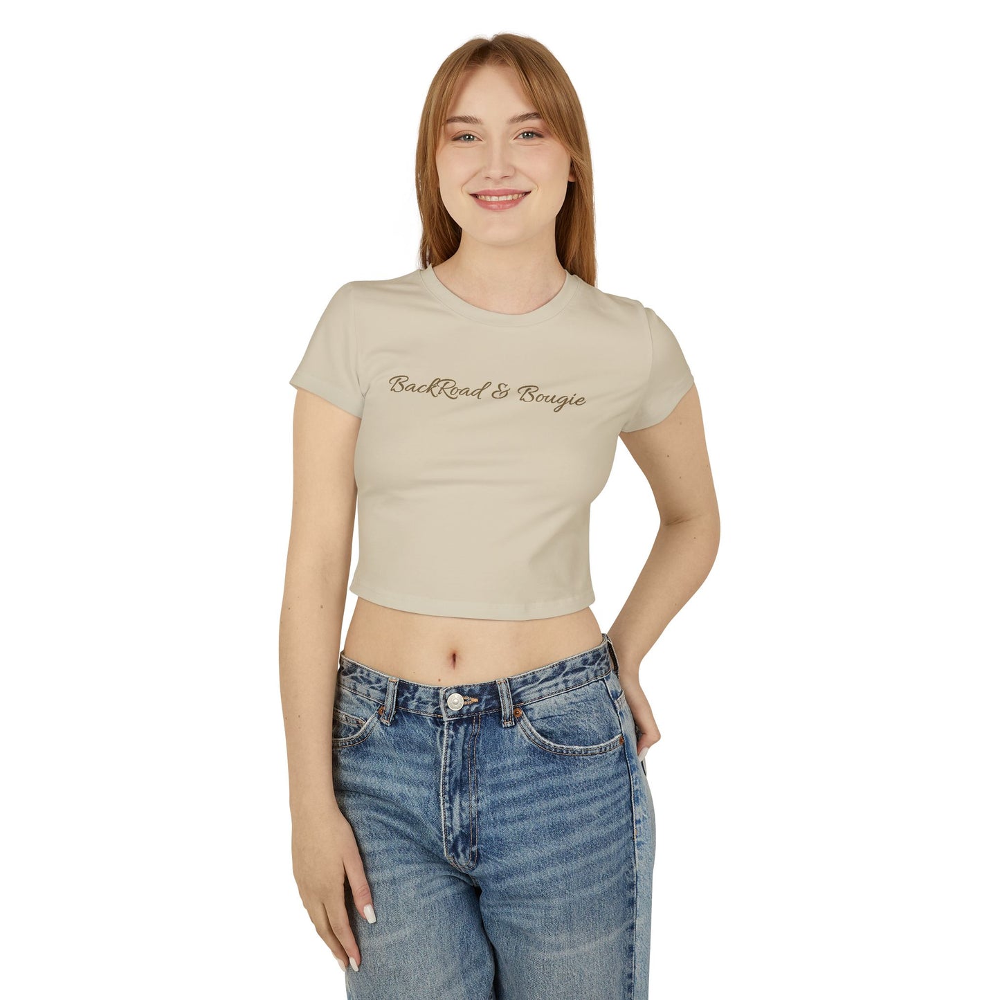 Back Road & Bougie Cropped Tee ๐ธ๐ค Sweet, Stylish & Country Chic