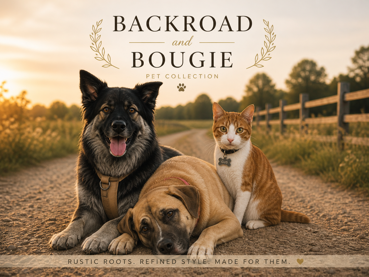 Backroad & Bougie Pet Collection