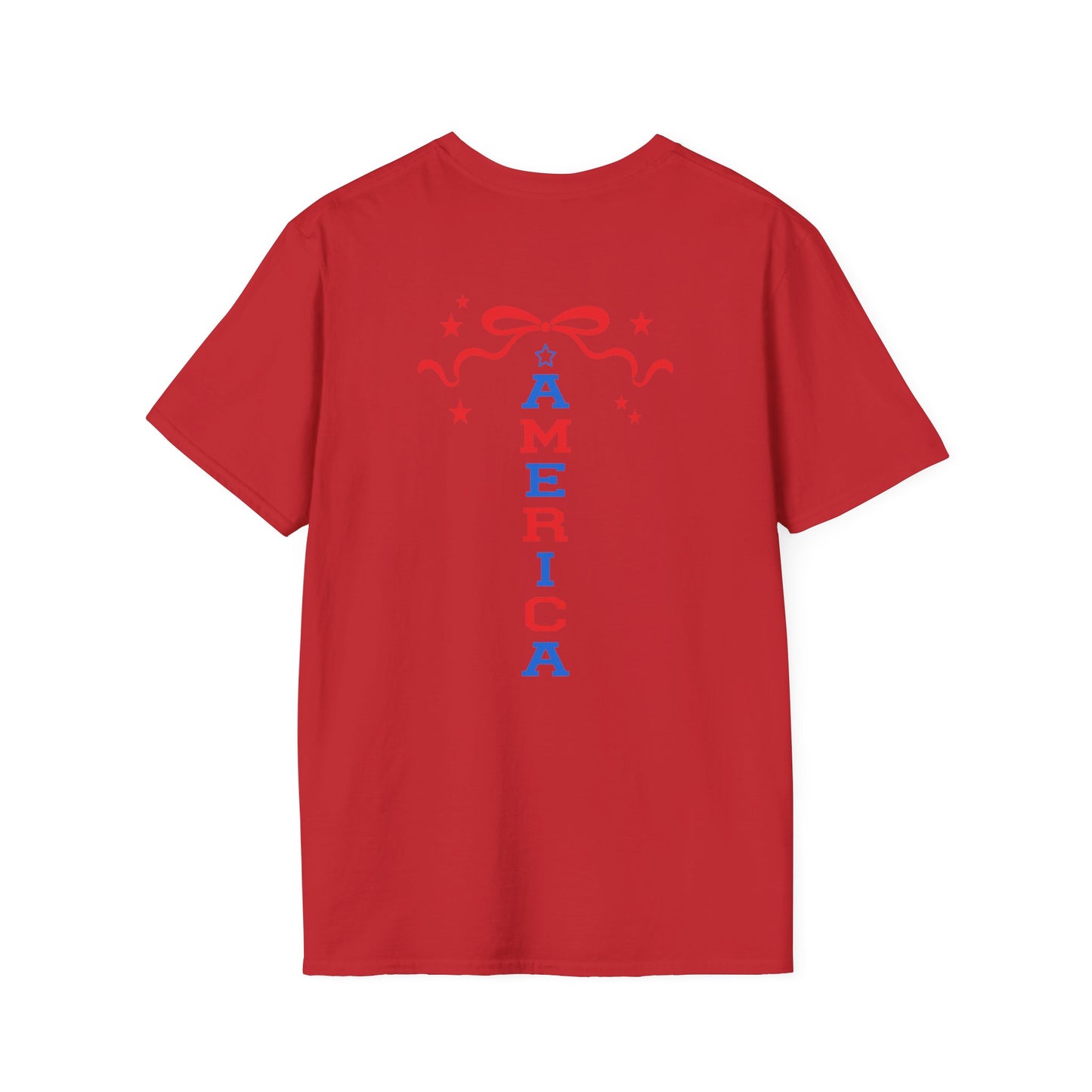 Ladies "Land of the Free Because of the Brave" 4th of July T-Shirt
