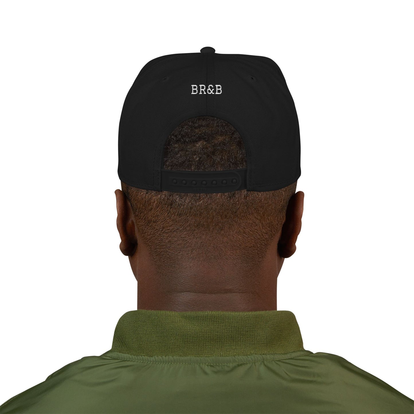 Built Different Embroidered Snapback Hat — Adjustable Streetwear Cap