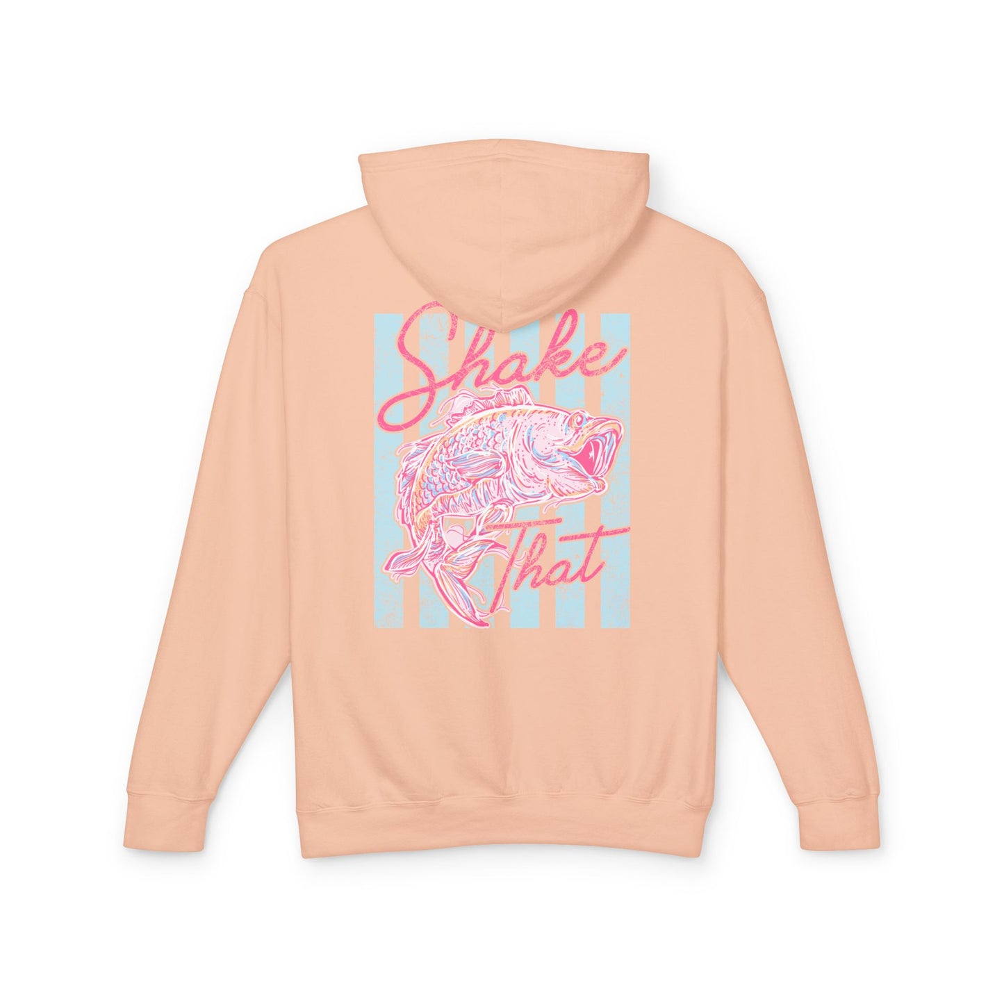 🎣😂 Shake That Bass Hoodie -Lightweight Hooded Sweatshirt