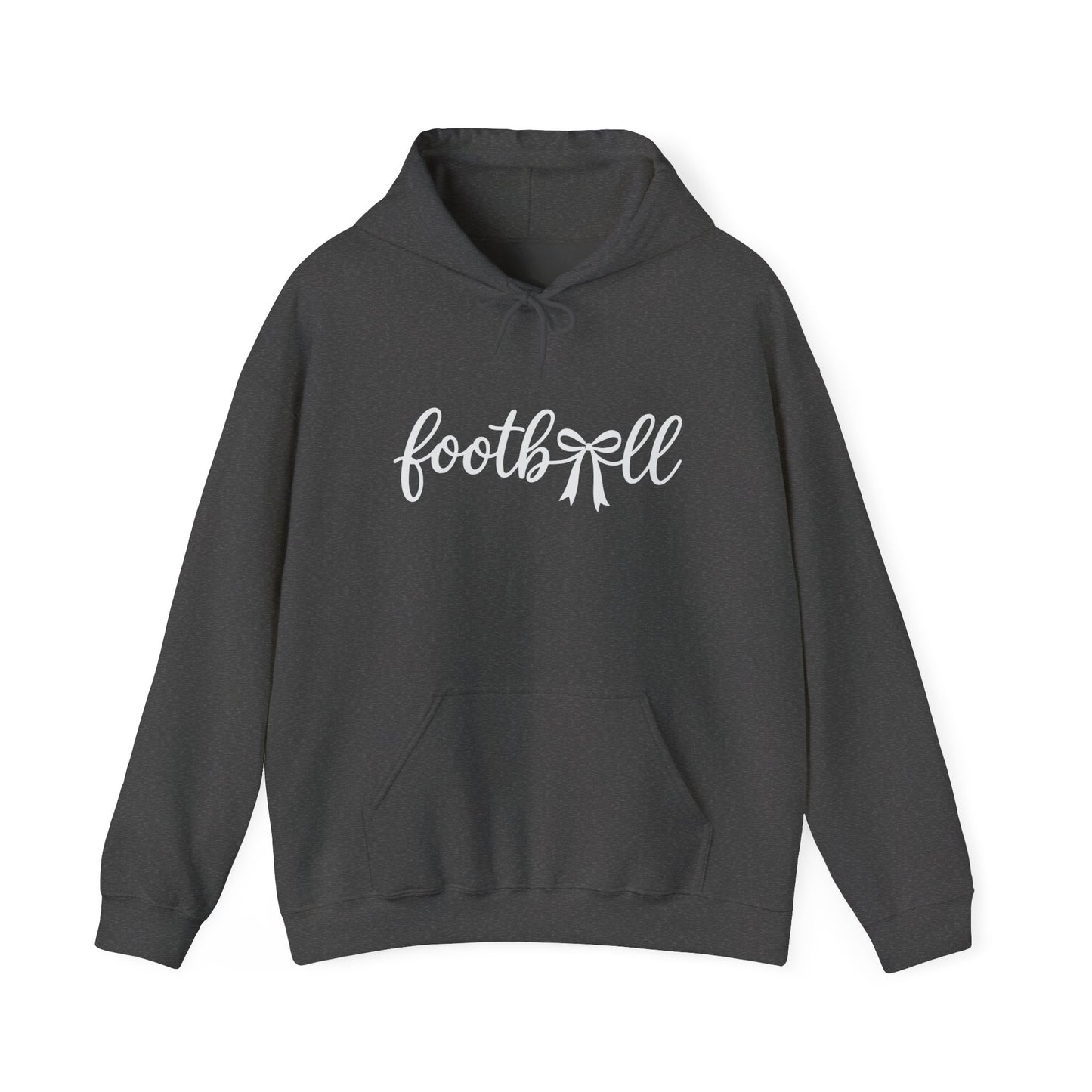 🏈🤍 🎀Football Hooded Sweatshirt