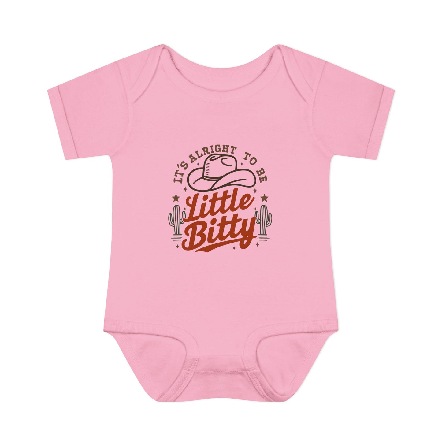 Little Bitty Western Baby Onesie 🤠🧡