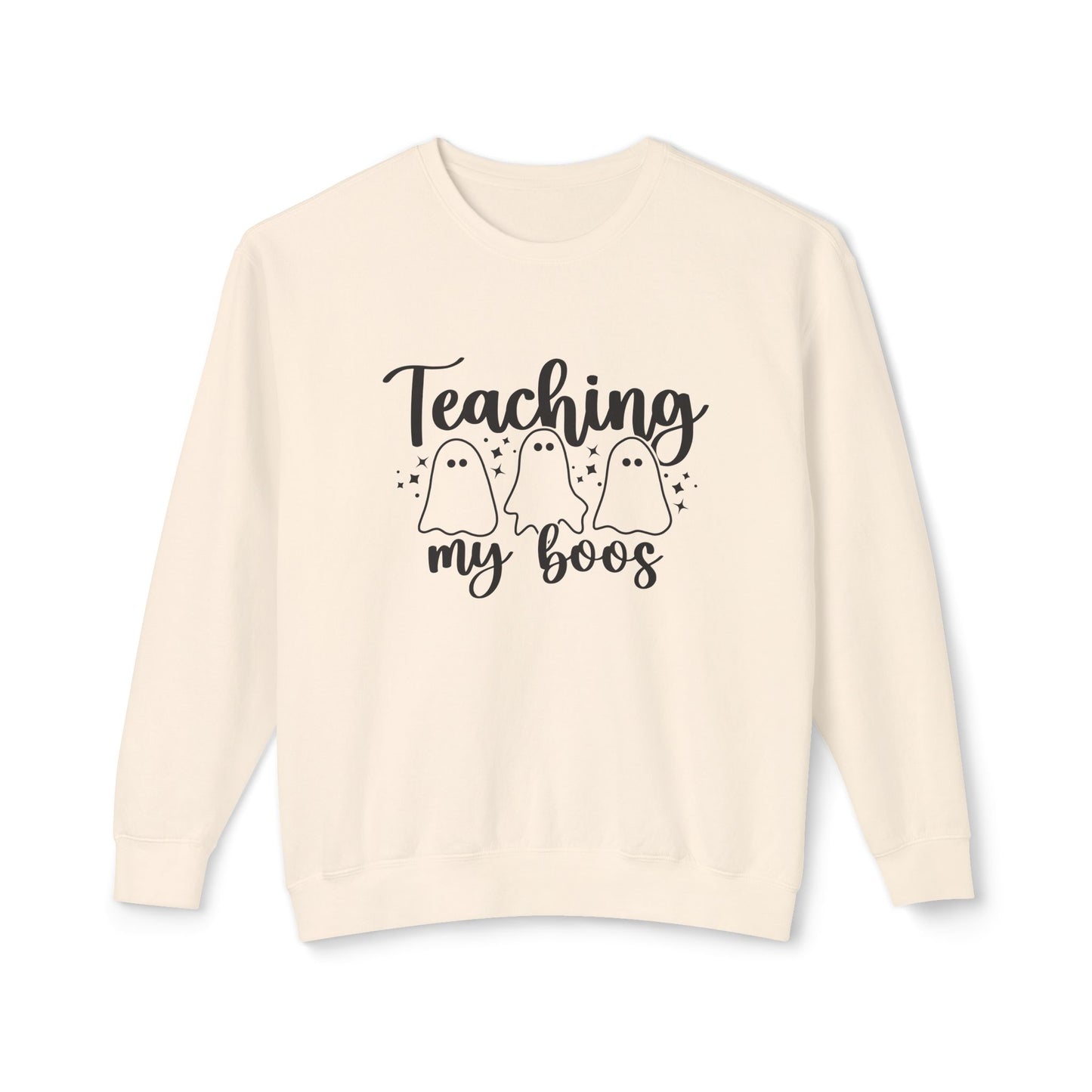 Teaching My Boos 👻🍎 Sweatshirt — Halloween Teacher Crewneck