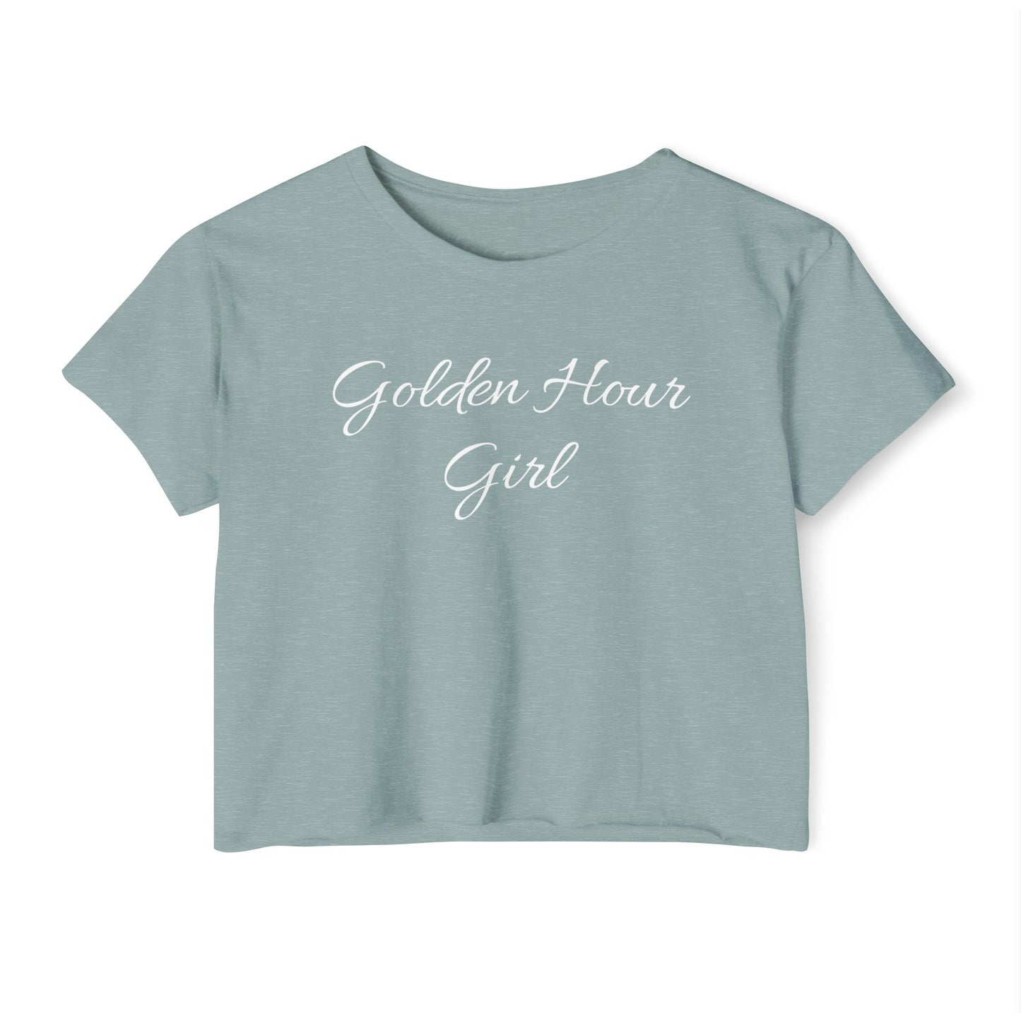 Golden Hour Girl Crop Tee