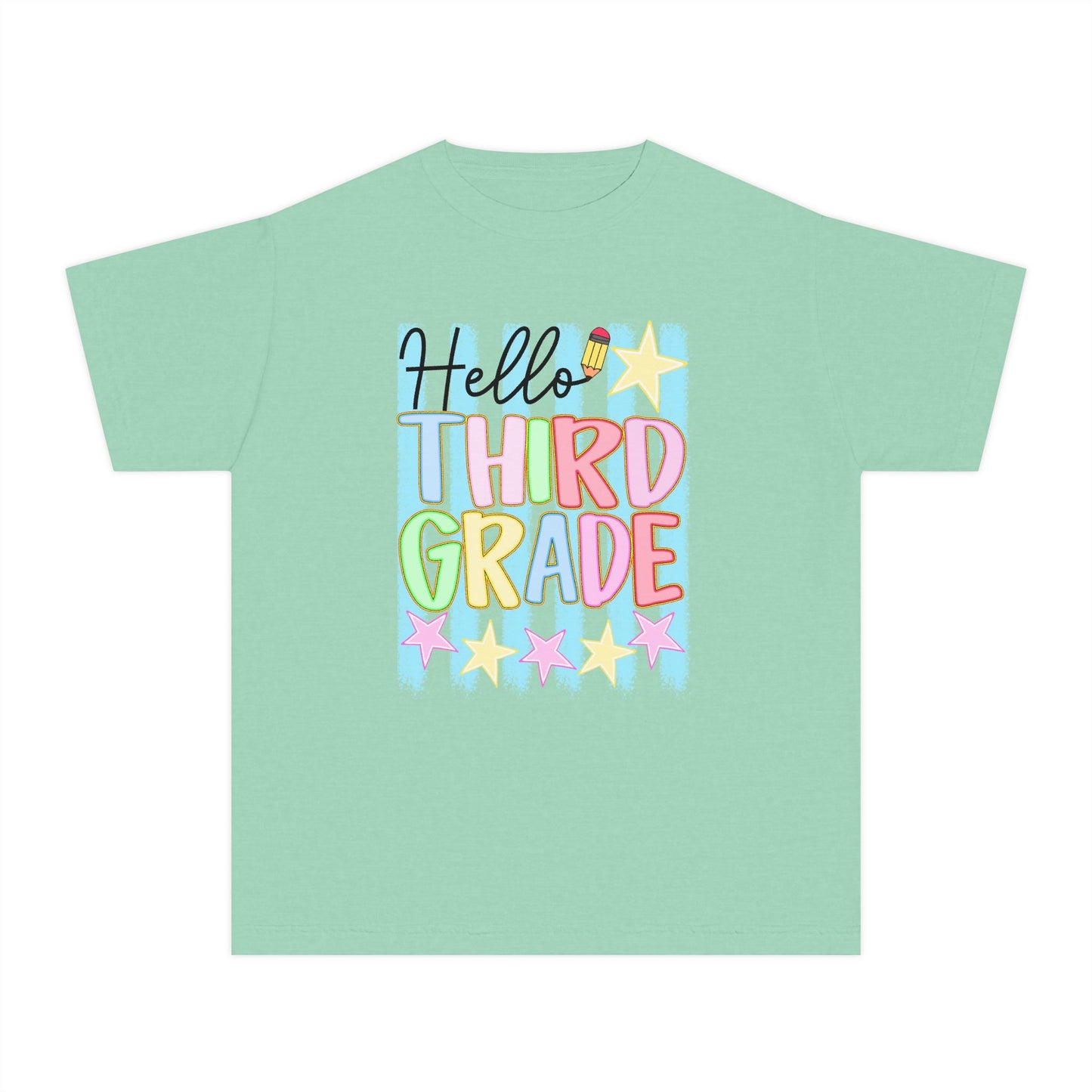 🌟📚 Hello Third Grade! -Youth tee