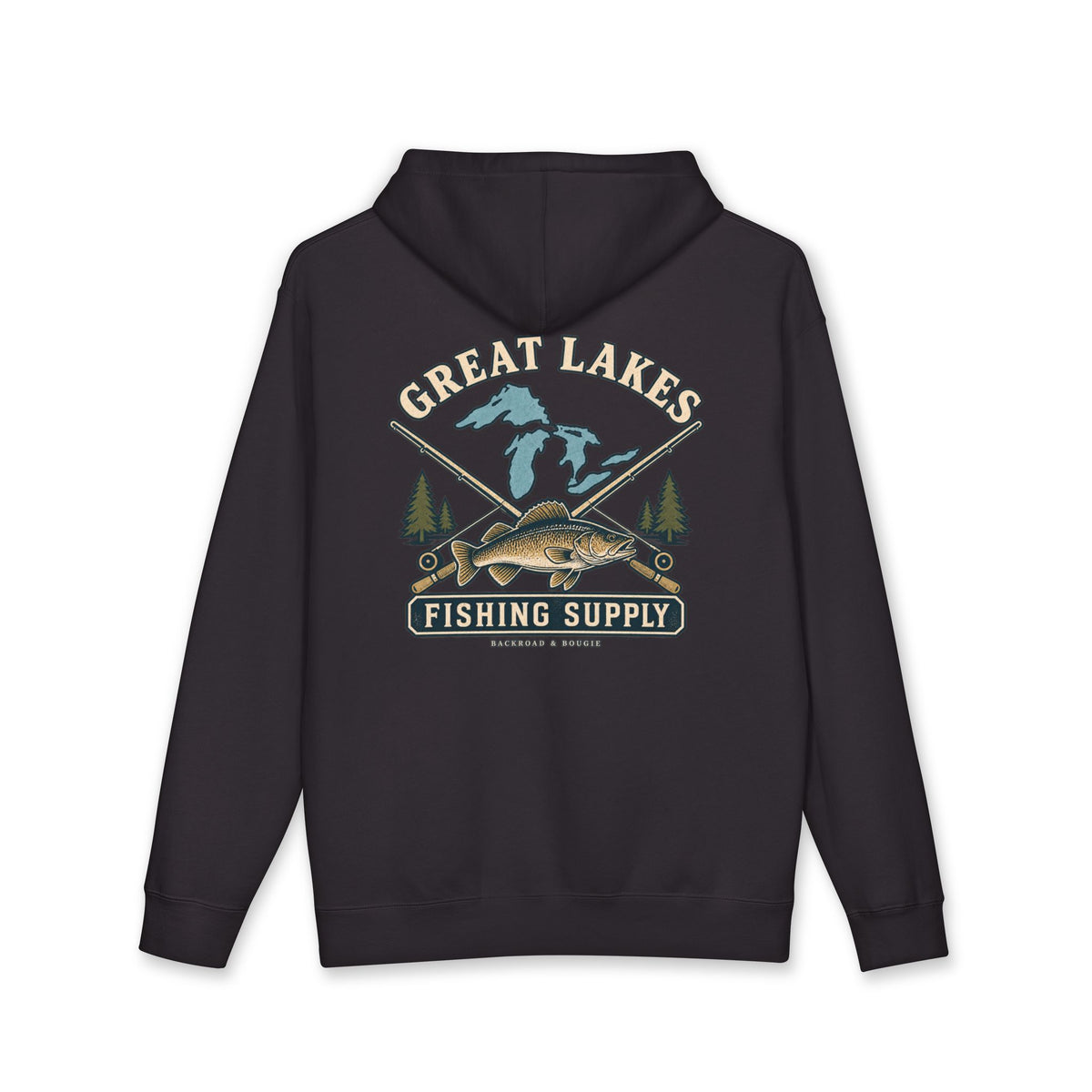 🎣 Great Lakes Fishing Supply Hoodie