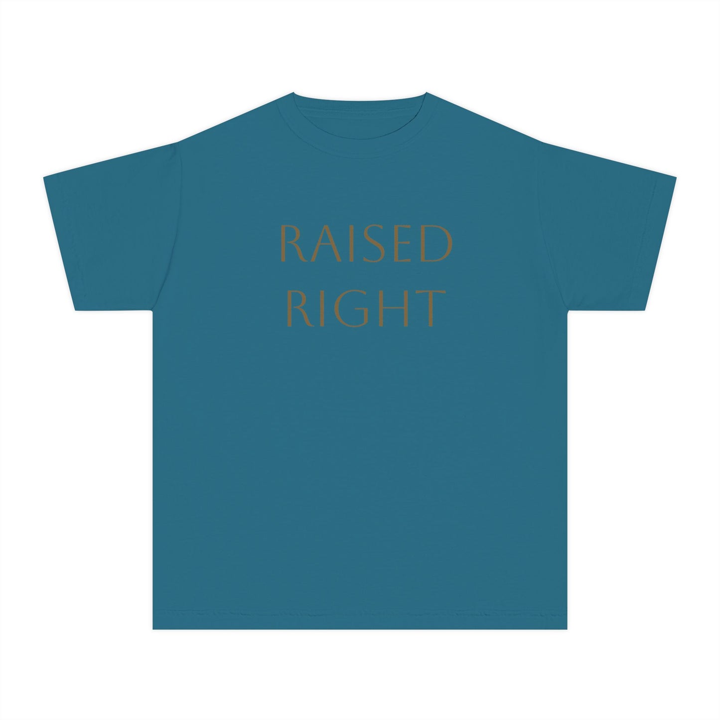 Raised Right Kids Tee – Country Roots Collection 🤎