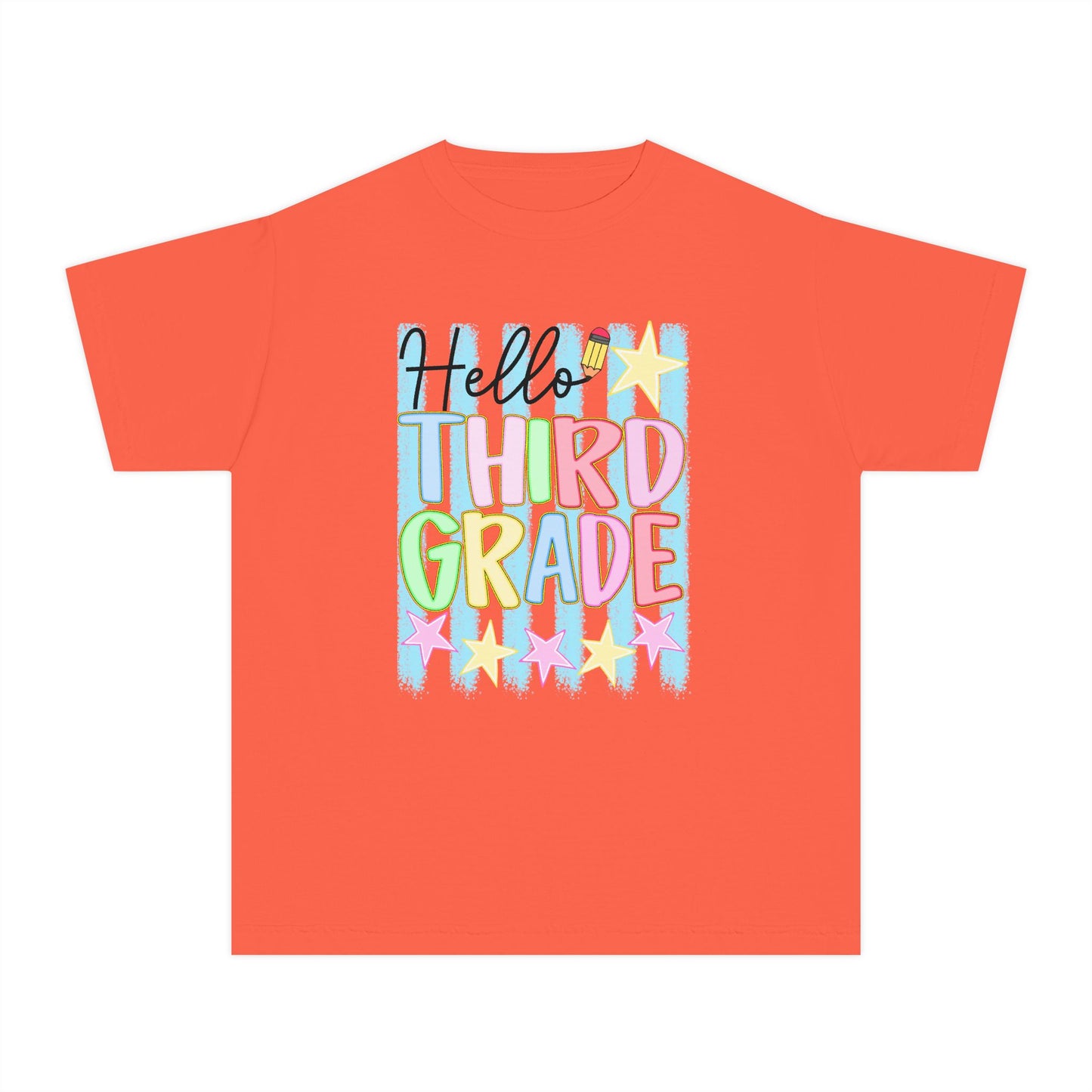 🌟📚 Hello Third Grade! -Youth tee