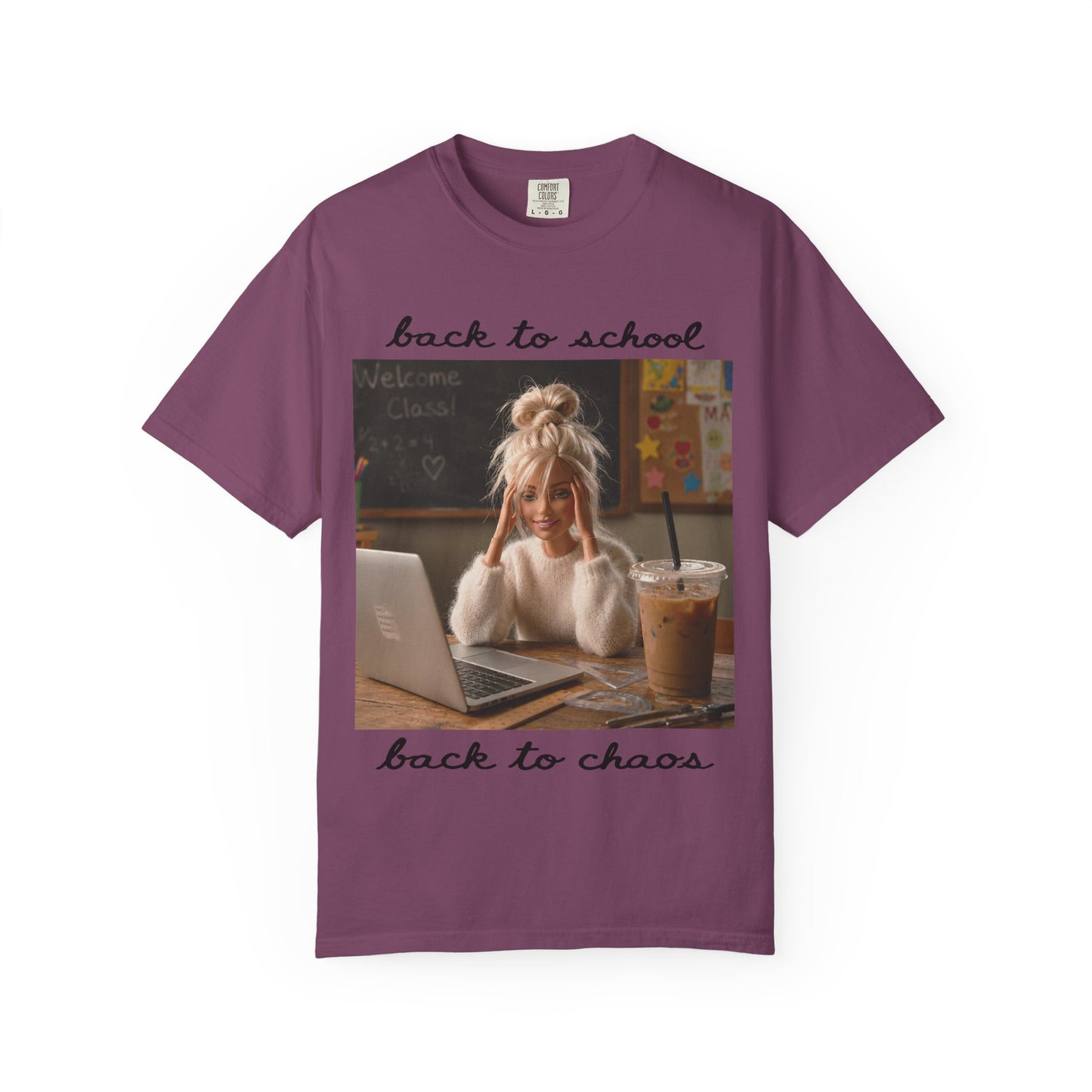 ☕📚 Back to School. Back to Chaos. Tee