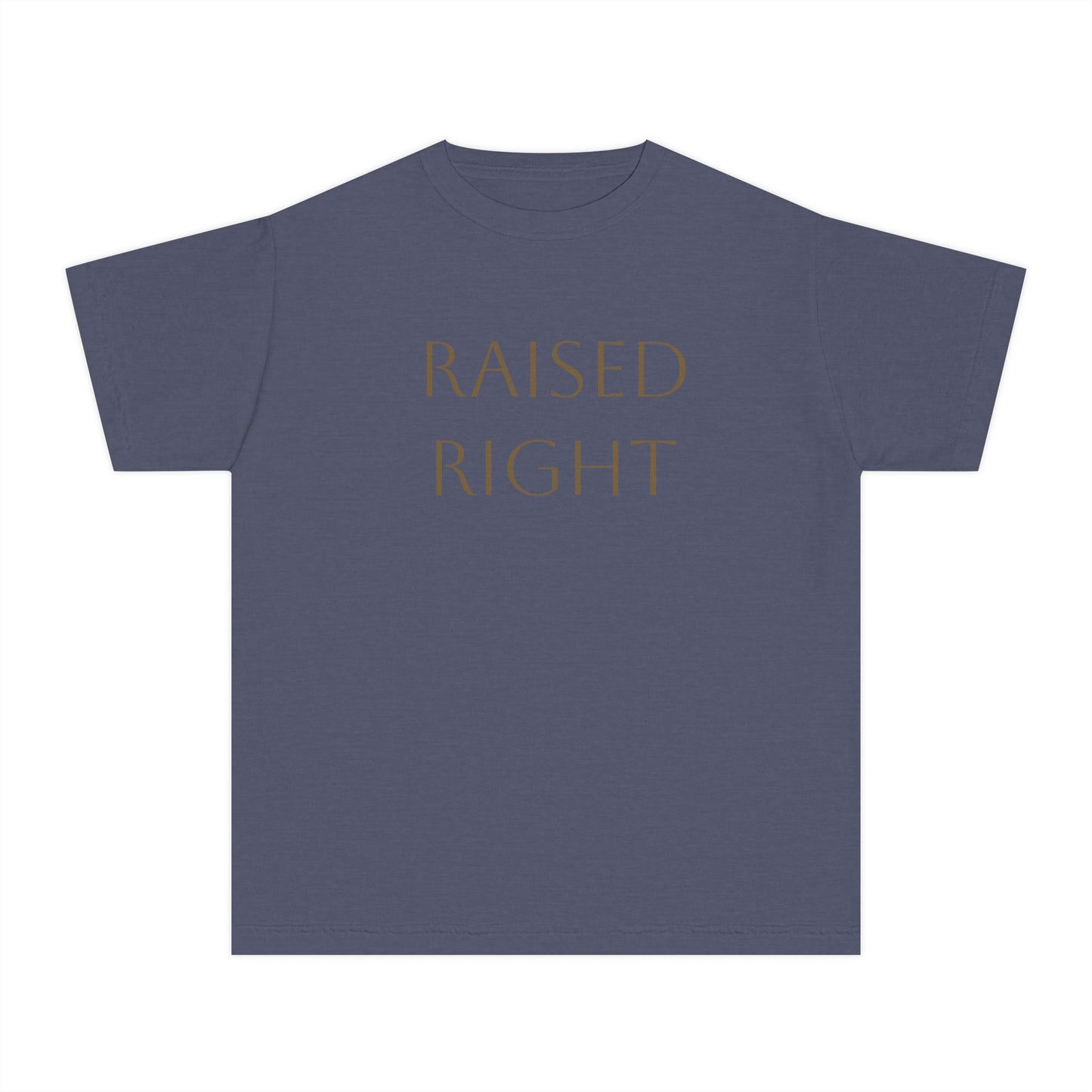 Raised Right Kids Tee – Country Roots Collection 🤎