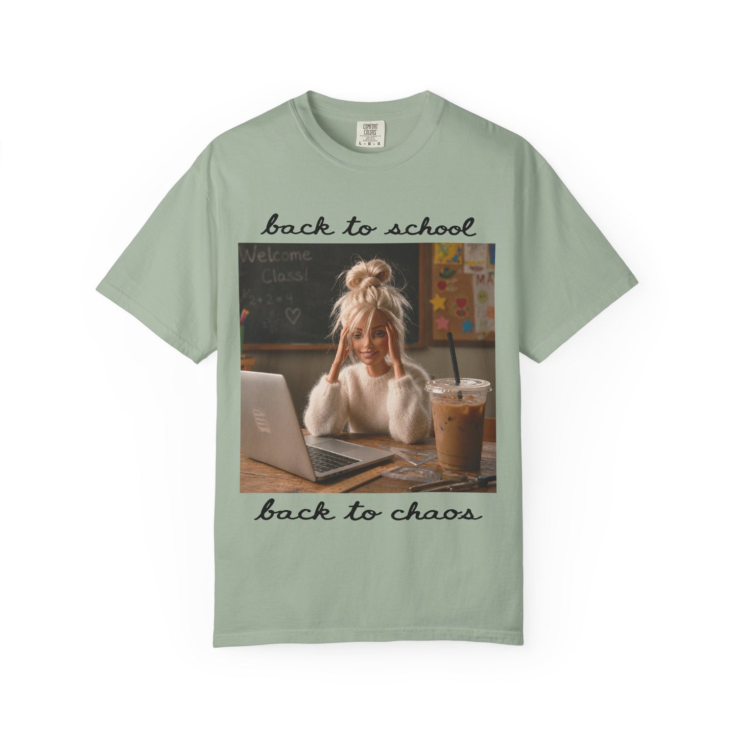 ☕📚 Back to School. Back to Chaos. Tee