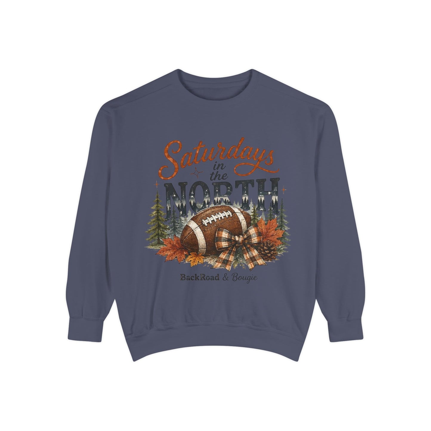 Saturdays in the North Sweatshirt — Vintage Football Fall Crewneck