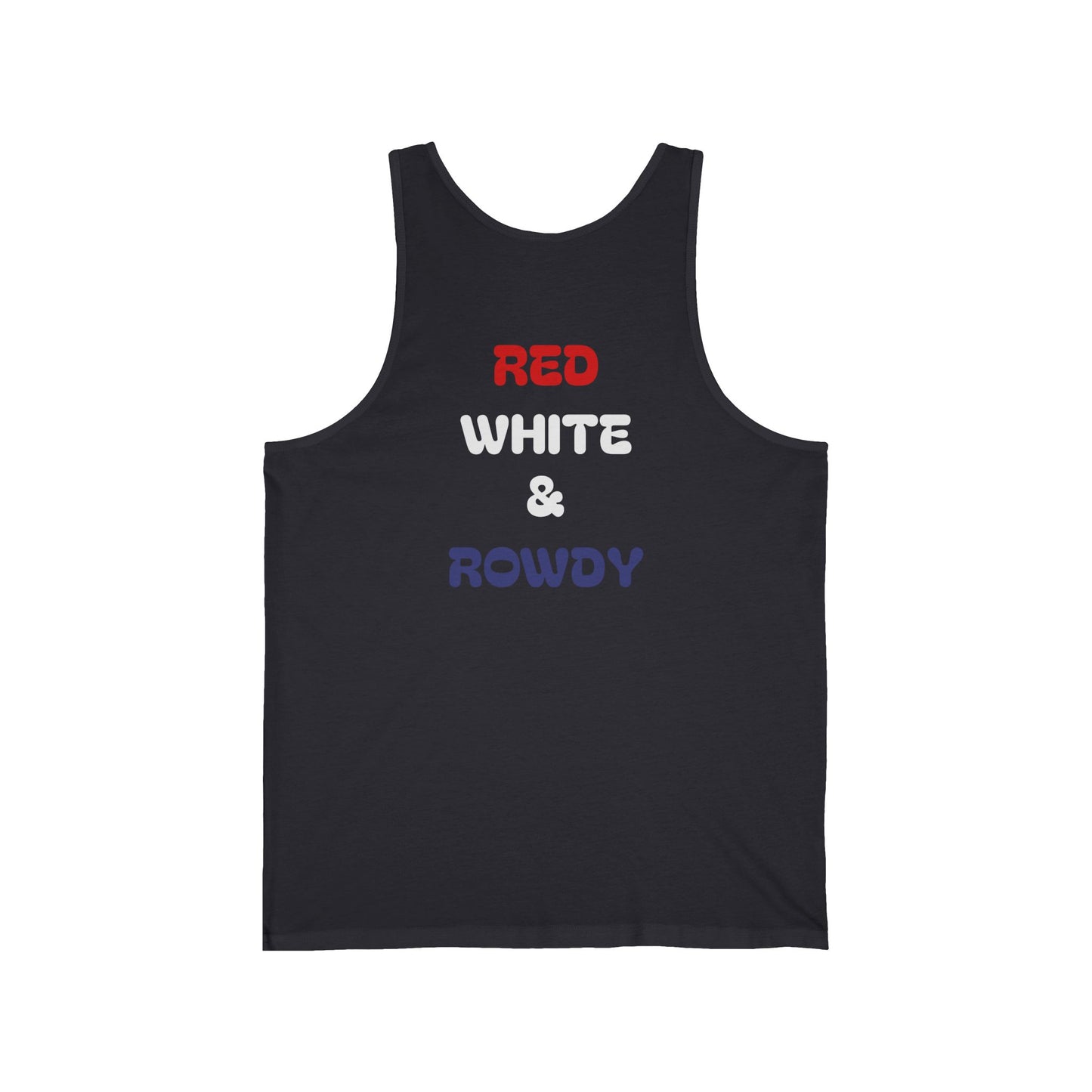🇺🇸🔥 Red, White & Rowdy Men’s Tank