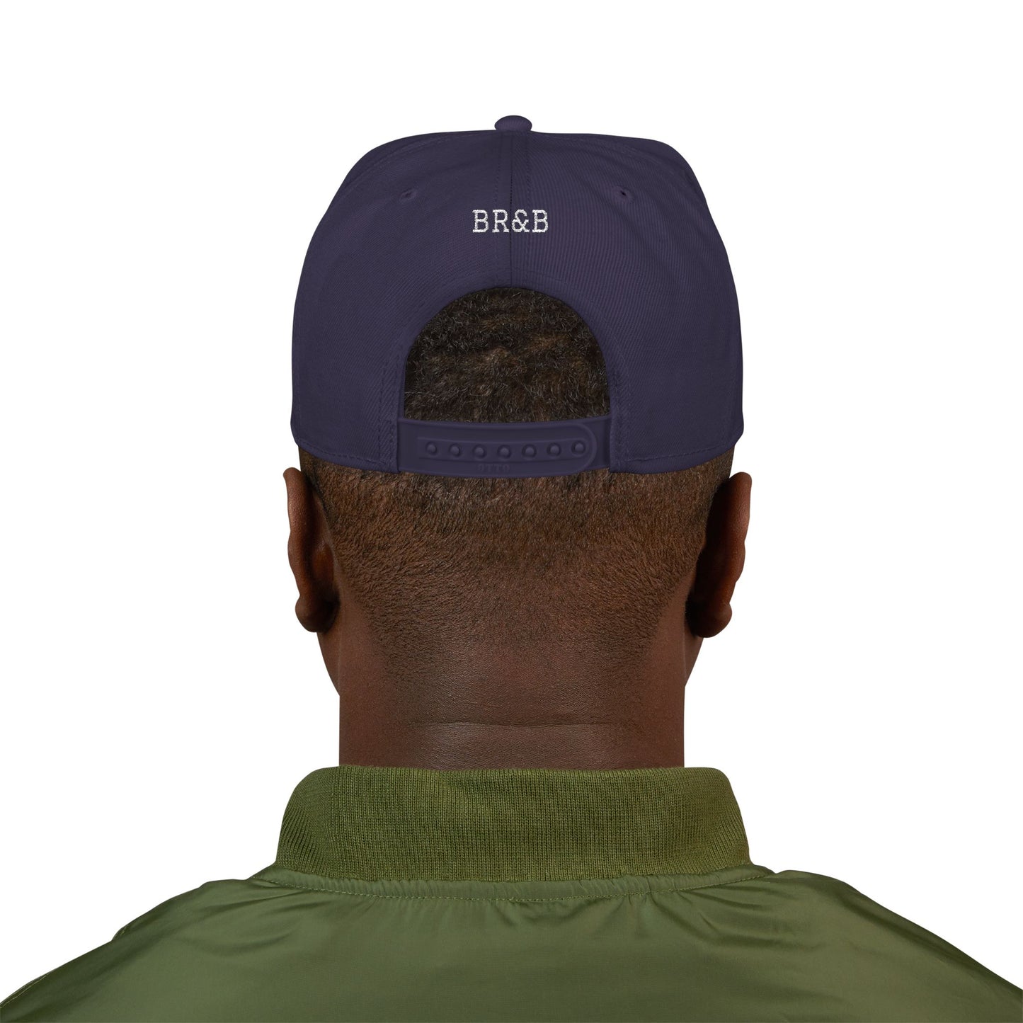 Built Different Embroidered Snapback Hat — Adjustable Streetwear Cap