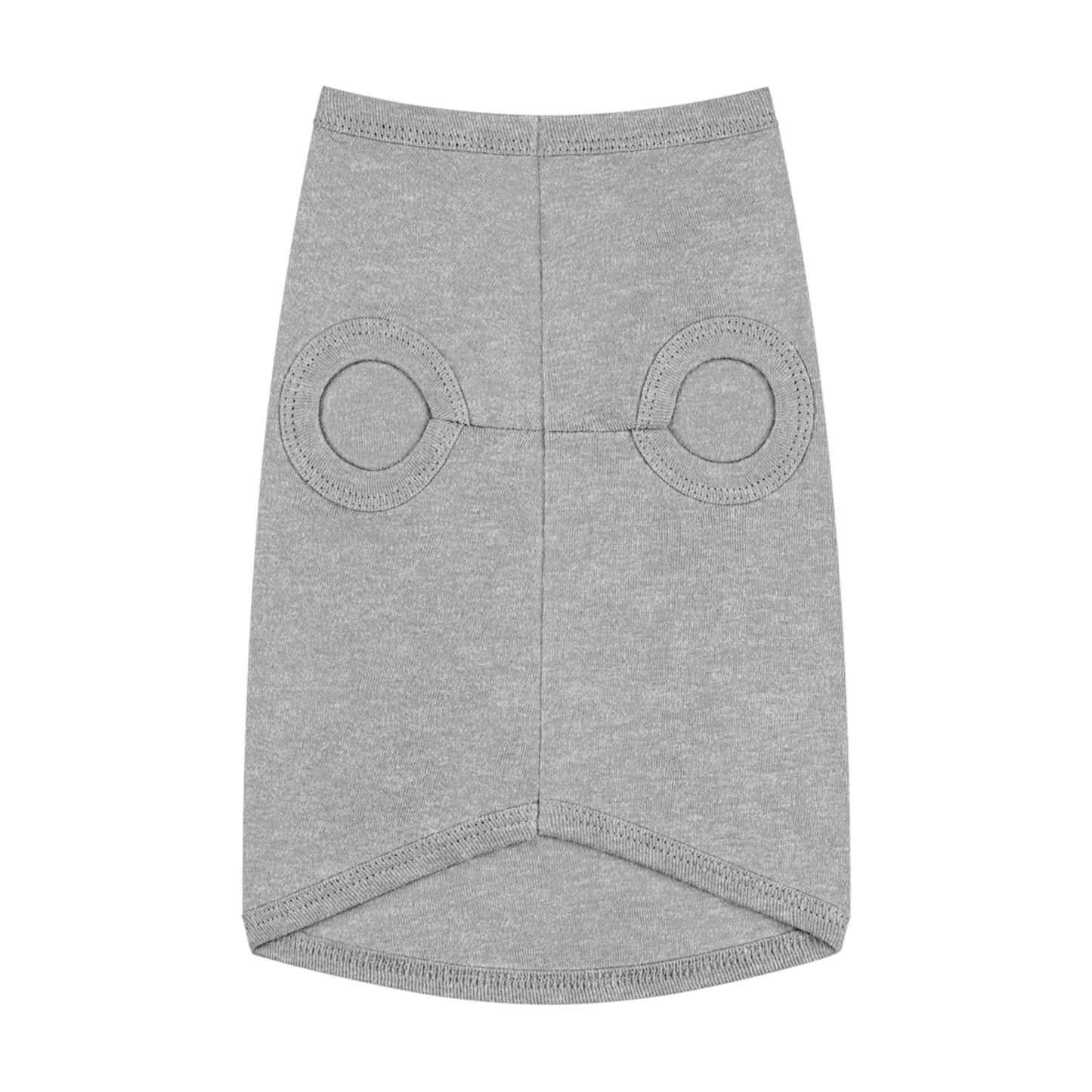 Pet Tank Top - "Runs on Treats & Attitude" Funny Dog Shirt