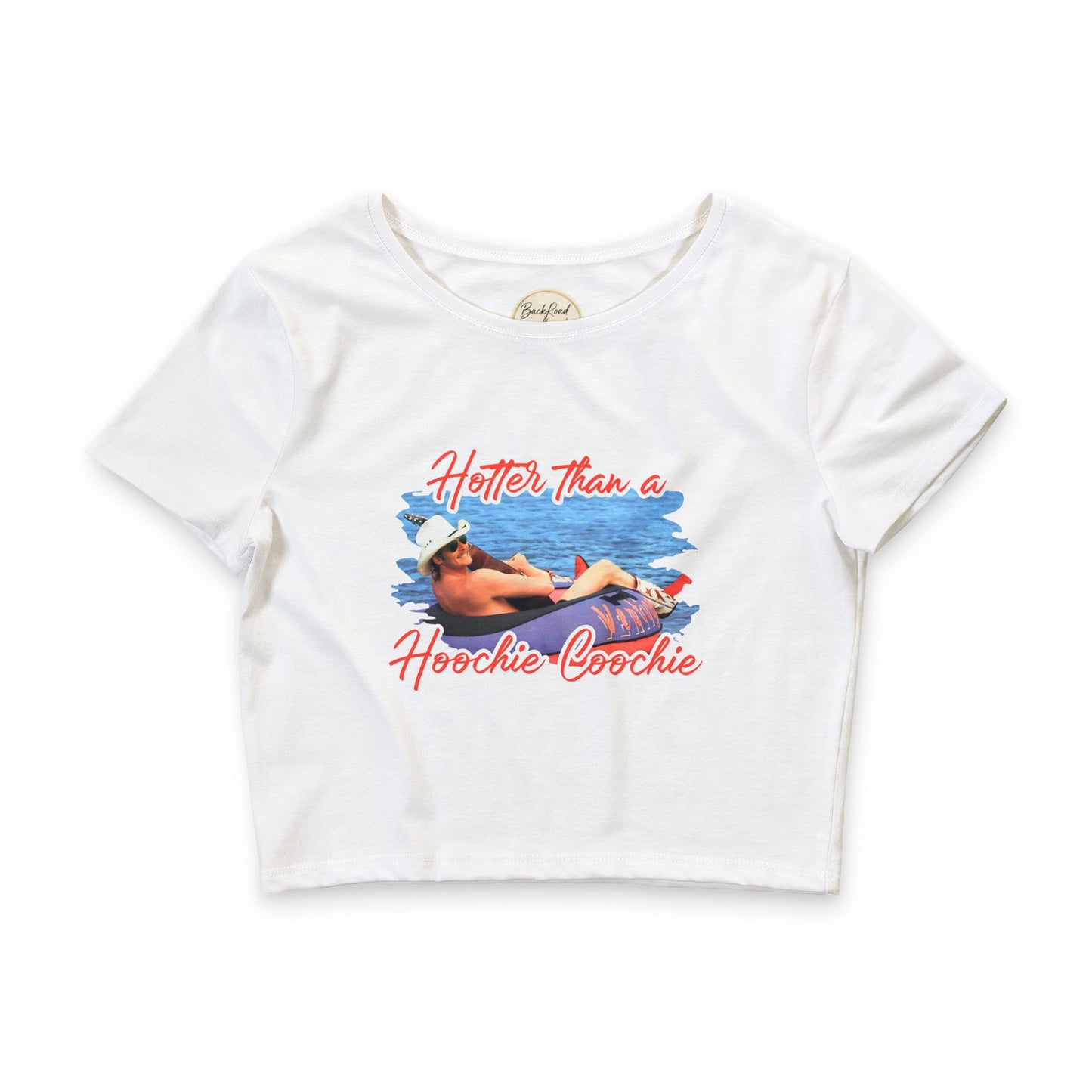 🔥☀️ Hotter Than A Hoochie Coochie Crop Tee