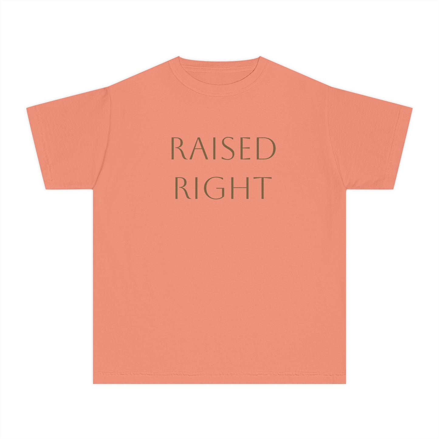 Raised Right Kids Tee – Country Roots Collection 🤎