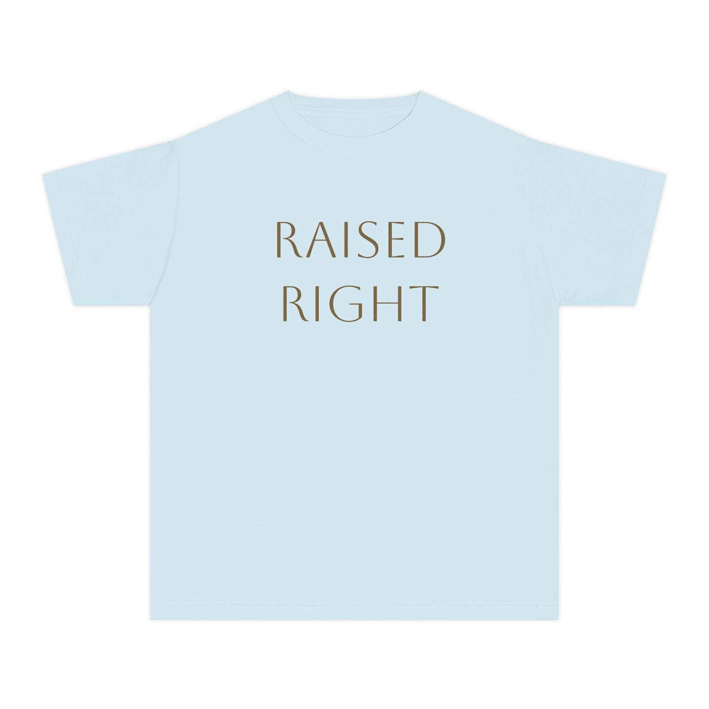 Raised Right Kids Tee – Country Roots Collection 🤎