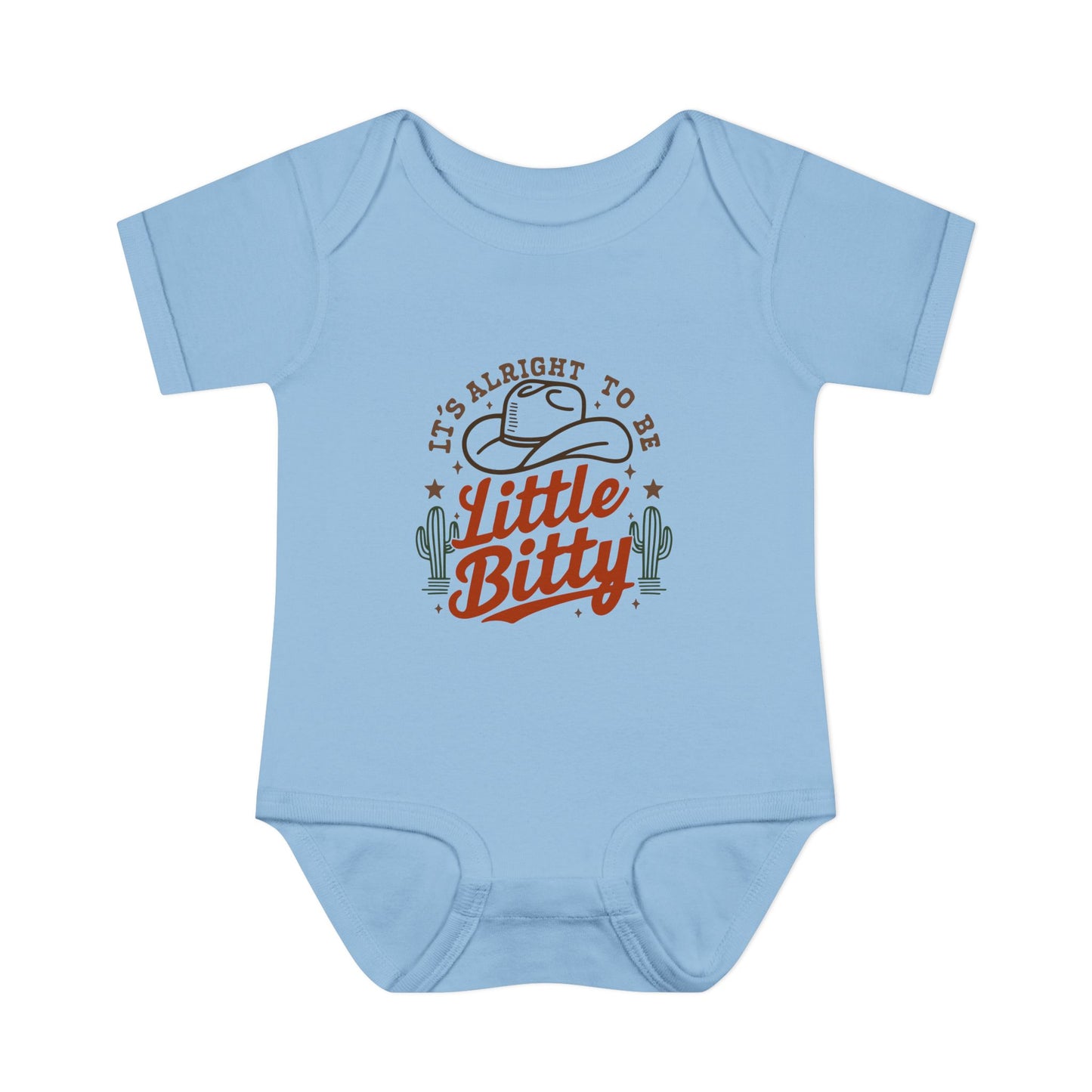 Little Bitty Western Baby Onesie 🤠🧡