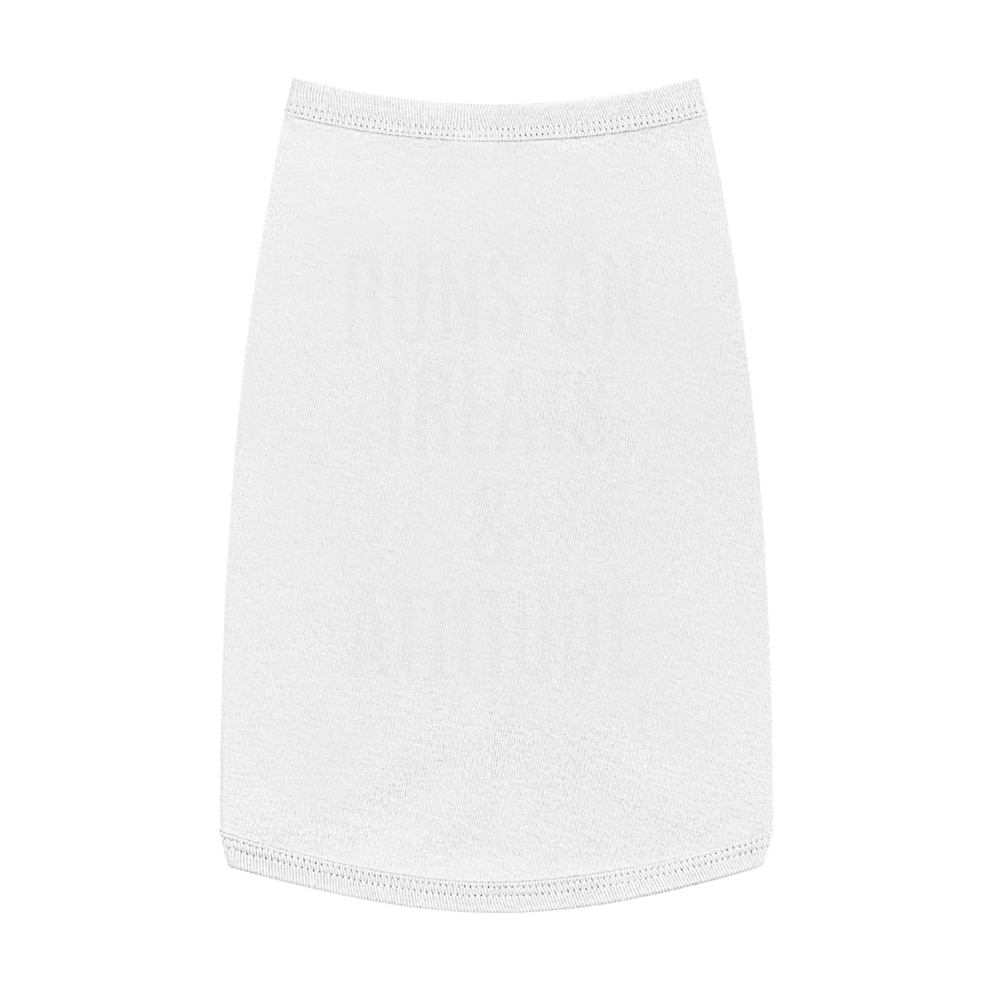 Pet Tank Top - "Runs on Treats & Attitude" Funny Dog Shirt