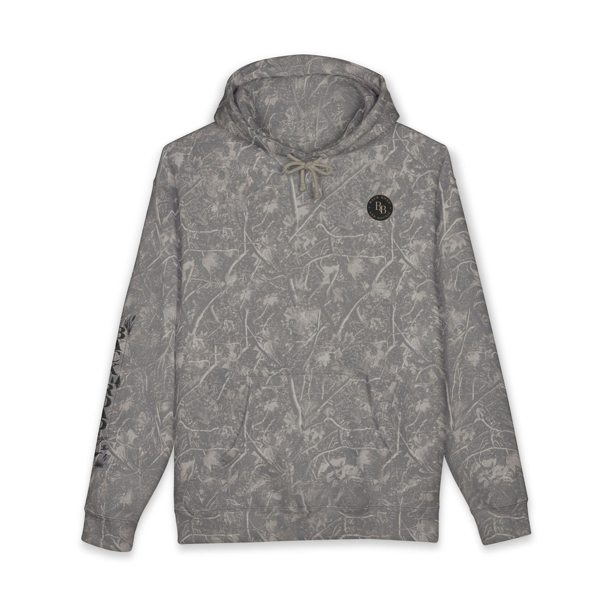 🌲 BackRoad & Bougie Camo Hoodie