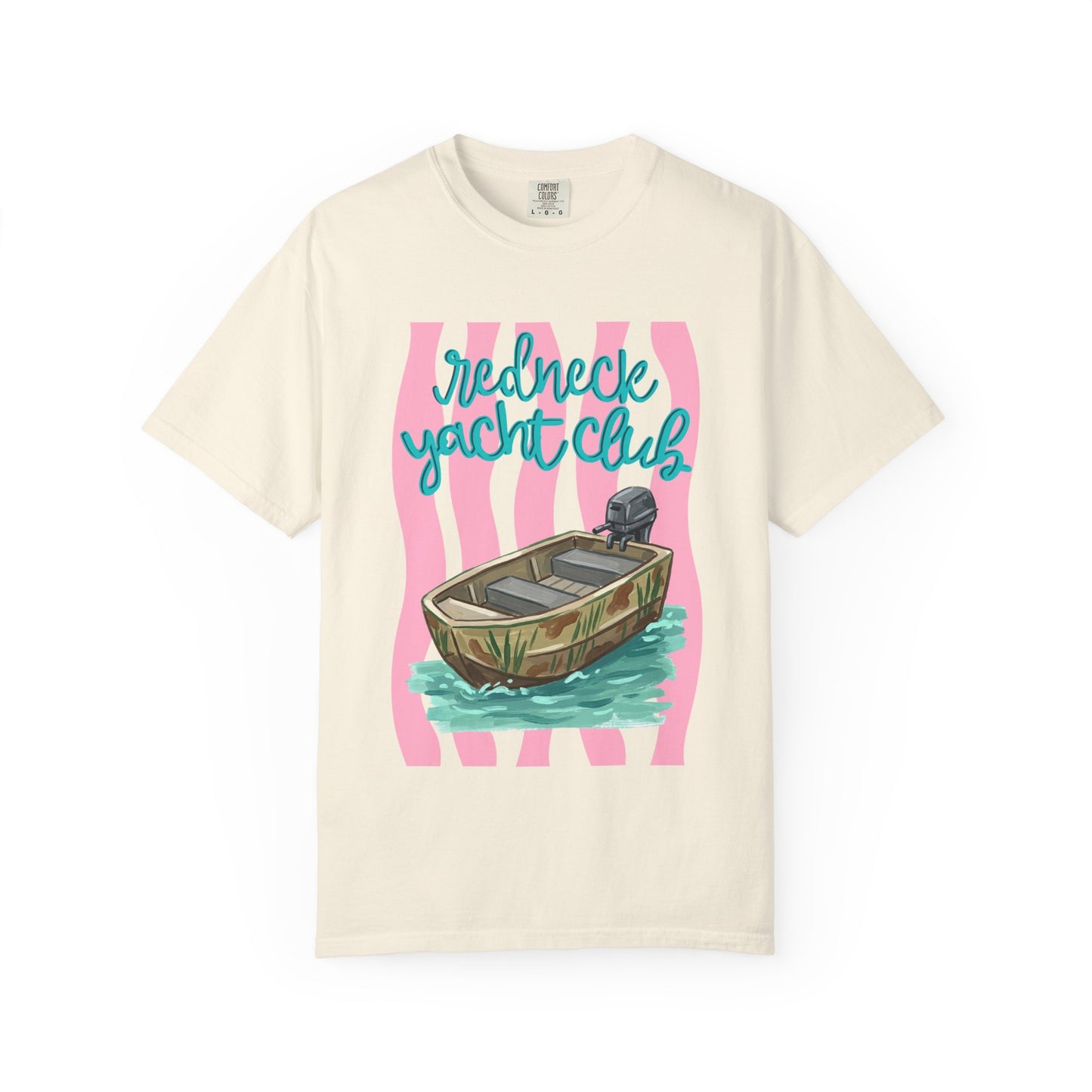 Redneck Yacht Club T-Shirt — Vintage Jon Boat Graphic Tee