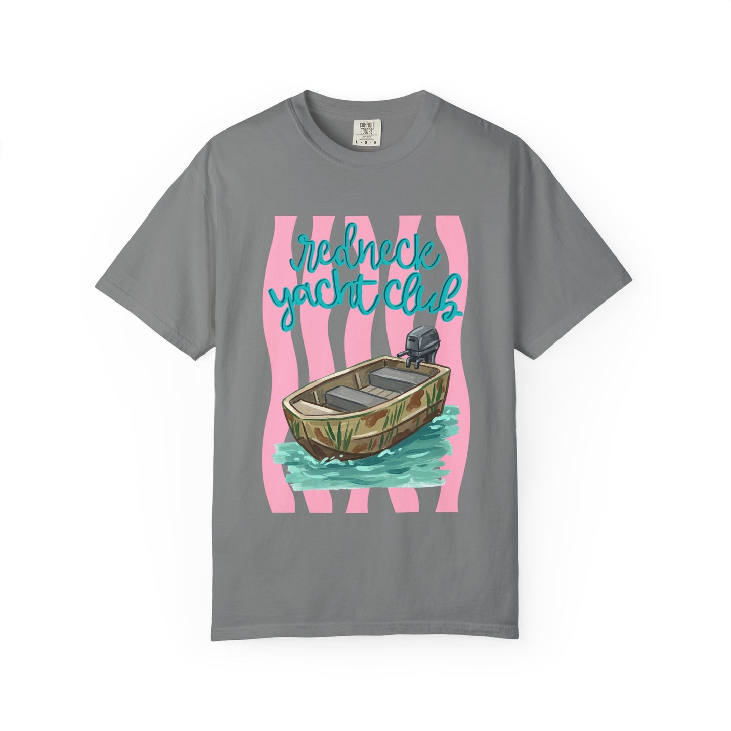 Redneck Yacht Club T-Shirt — Vintage Jon Boat Graphic Tee