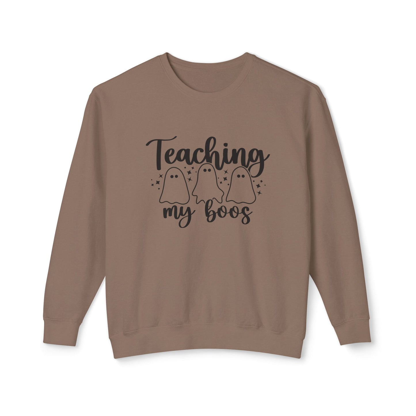 Teaching My Boos 👻🍎 Sweatshirt — Halloween Teacher Crewneck