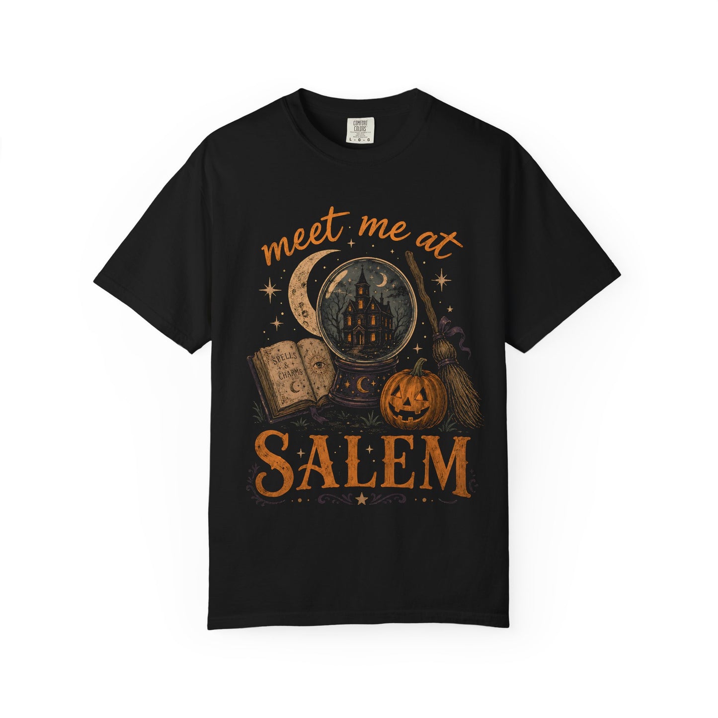 ✨ Meet Me at Salem ✨ Vintage Style Halloween T-shirt