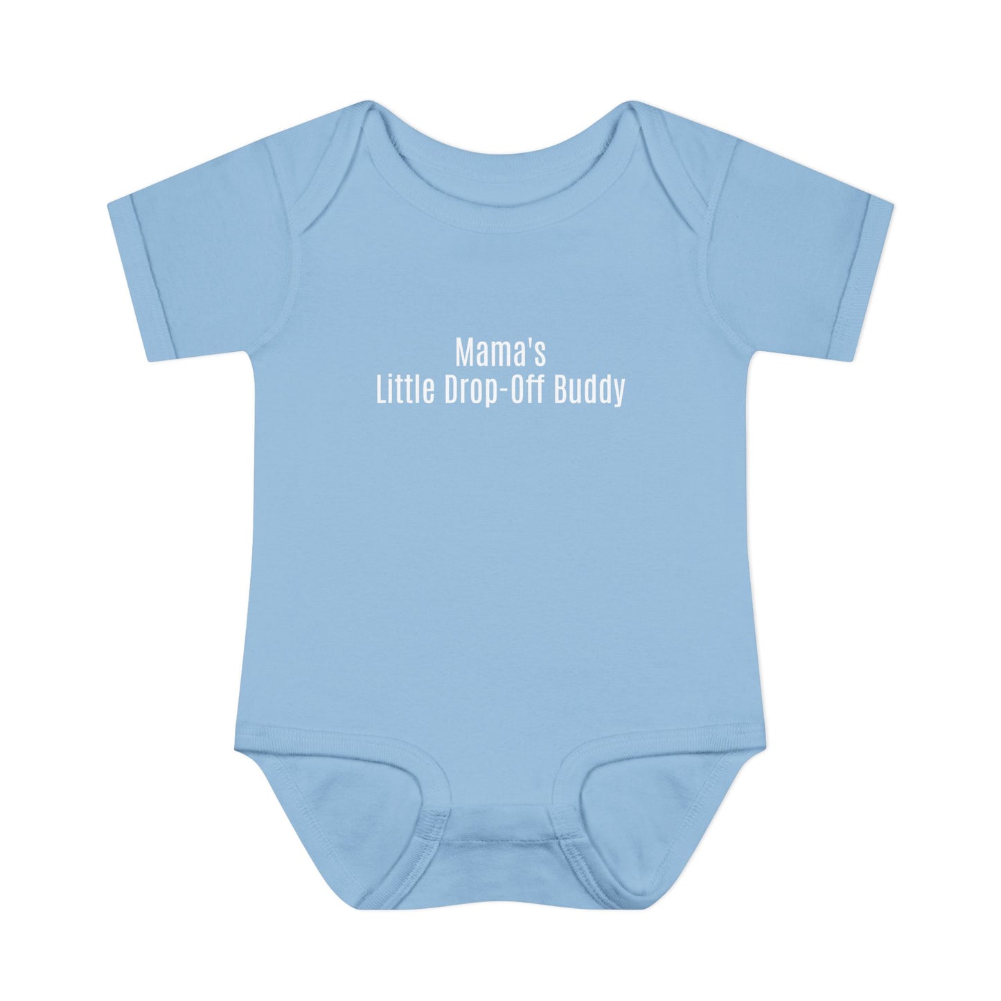 🚌🤎 Mama's Little Drop-Off Buddy Onesie