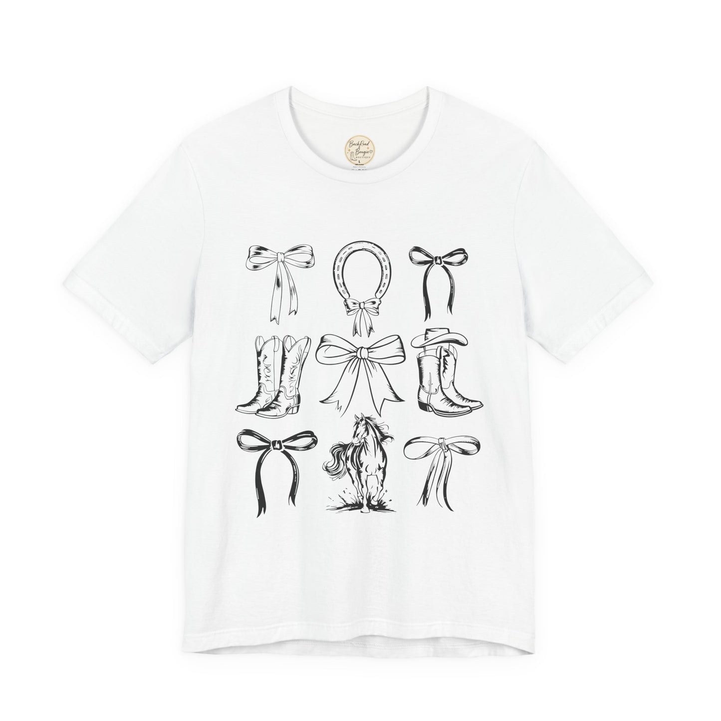 🤍 Western Sketch Tee