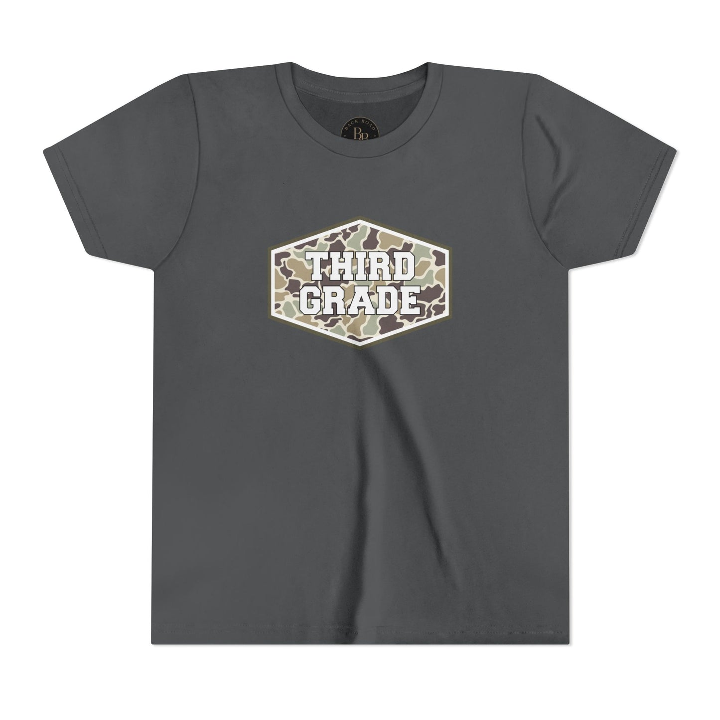 📚🌾 Third Grade -Camo Tee