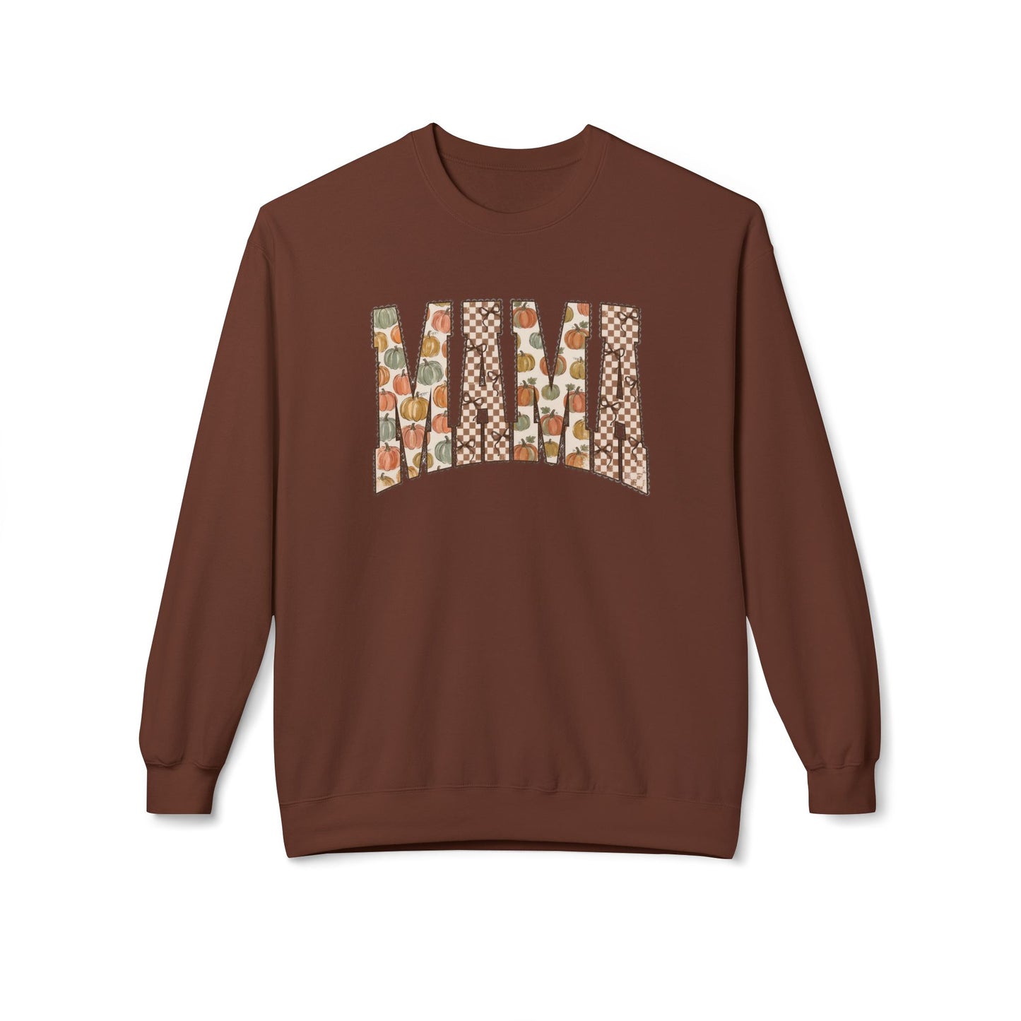 🍂Mama Patchwork Sweatshirt — Crewneck🍂