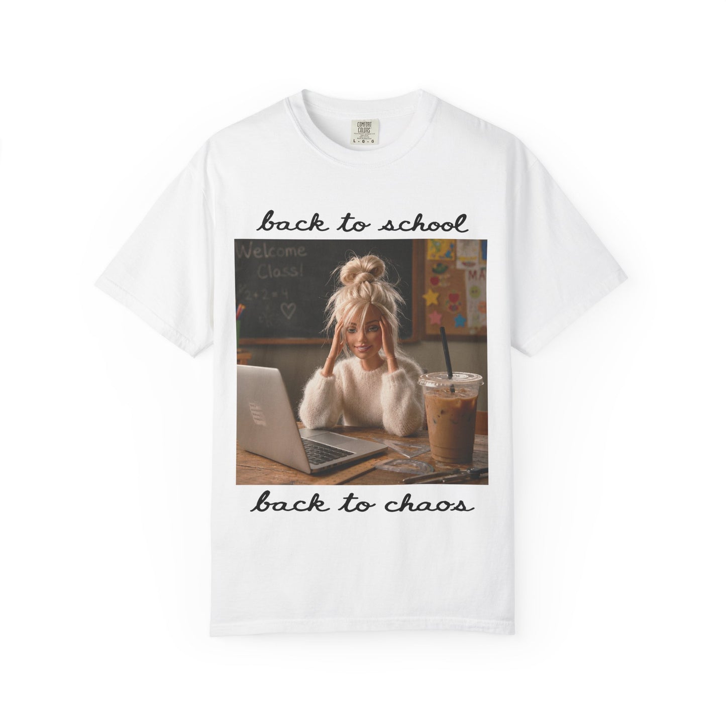 ☕📚 Back to School. Back to Chaos. Tee