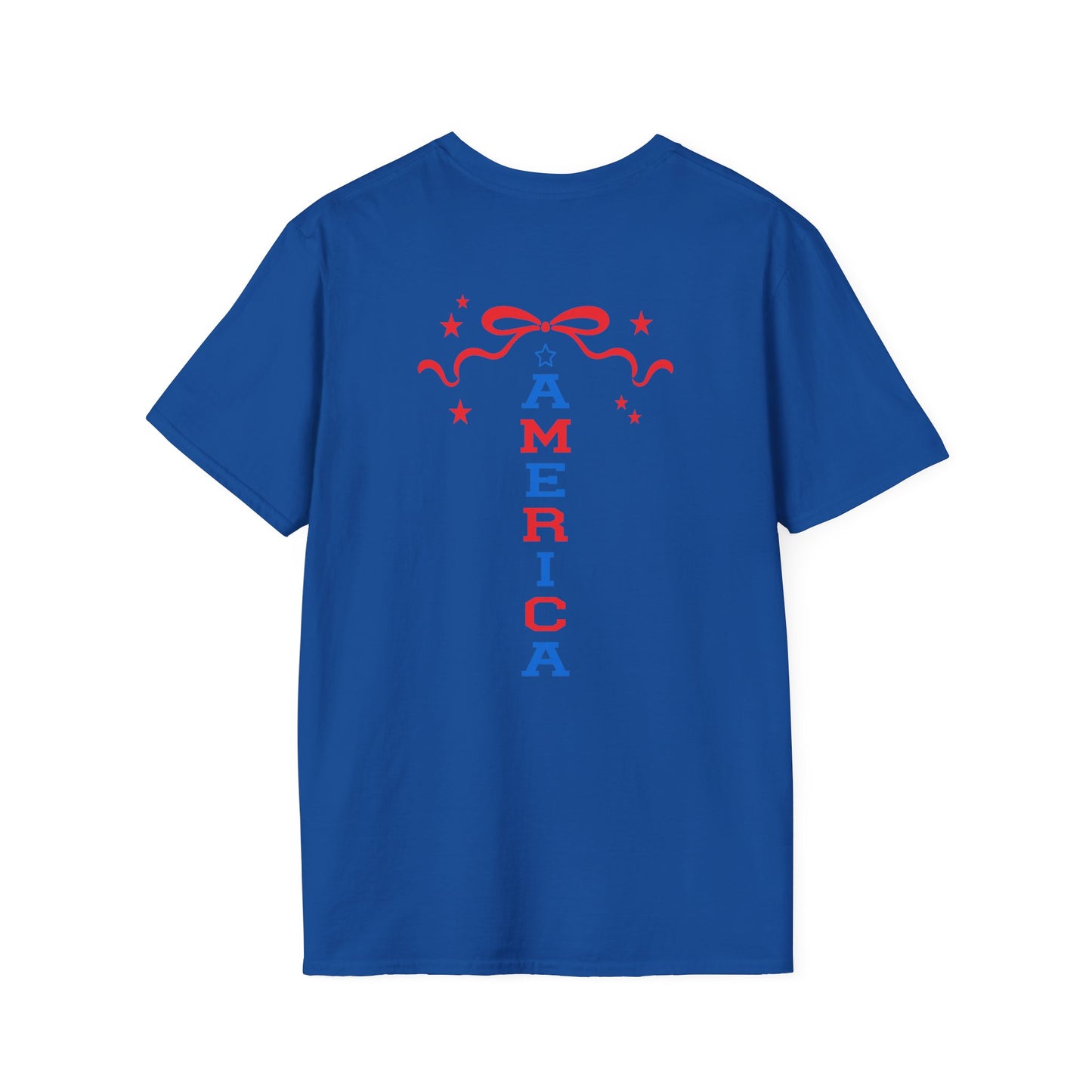 Ladies "Land of the Free Because of the Brave" 4th of July T-Shirt