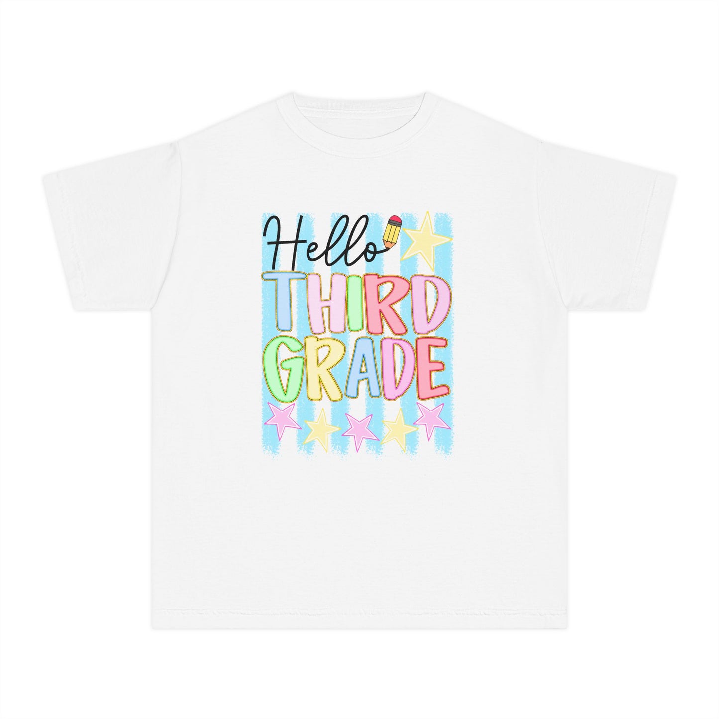 🌟📚 Hello Third Grade! -Youth tee