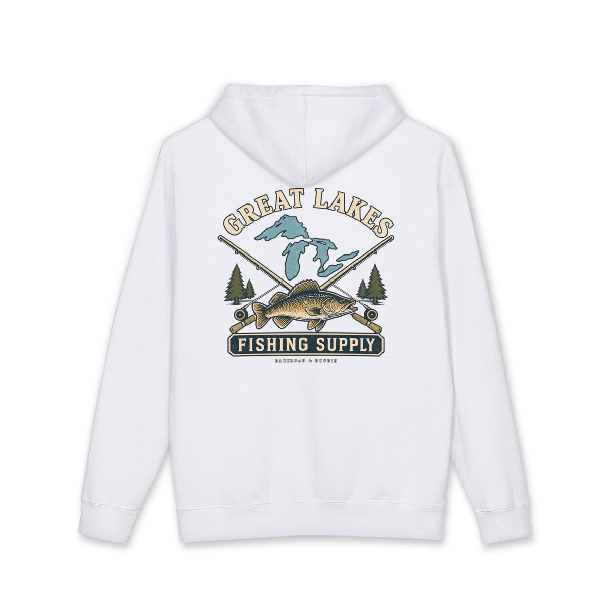 🎣 Great Lakes Fishing Supply Hoodie
