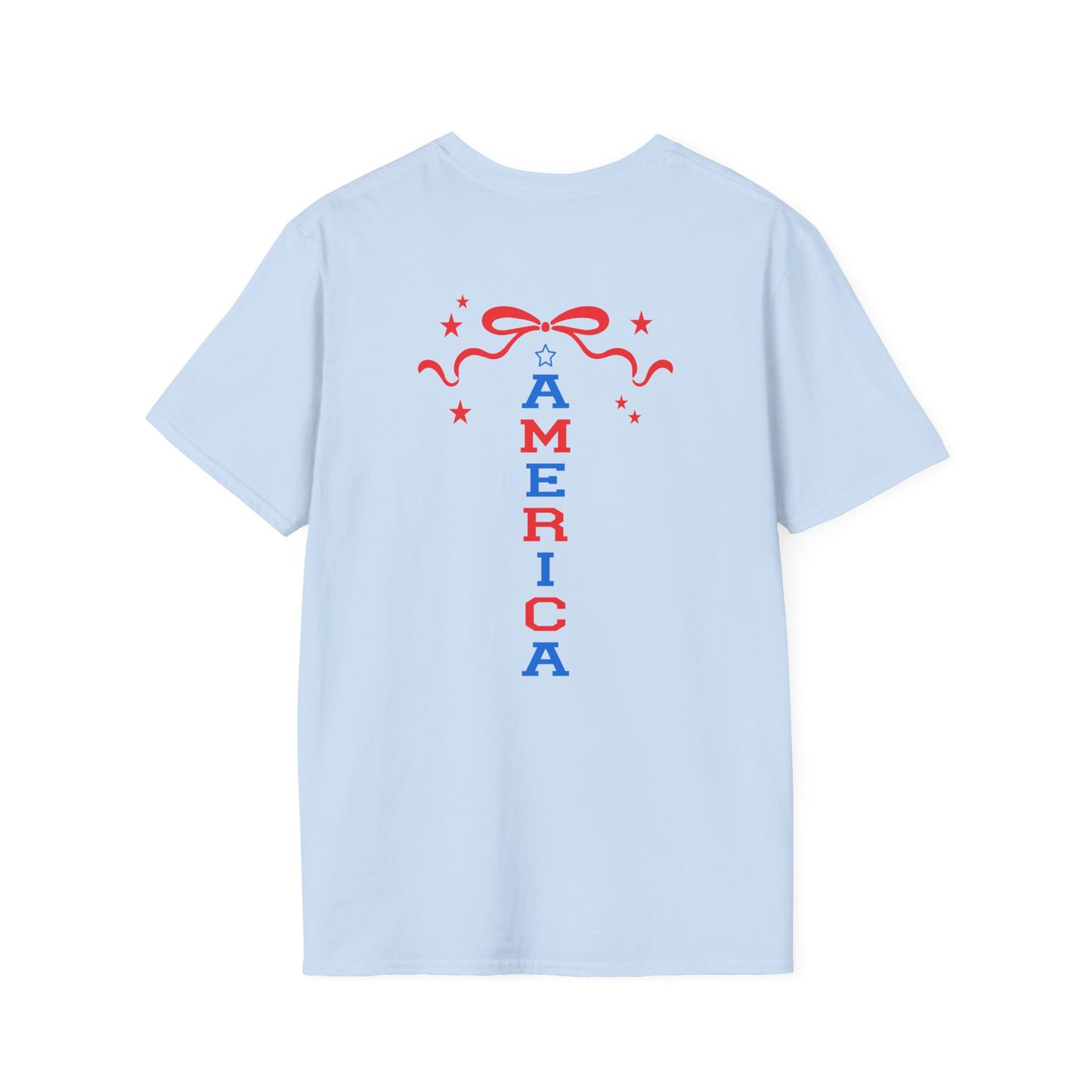 Ladies "Land of the Free Because of the Brave" 4th of July T-Shirt