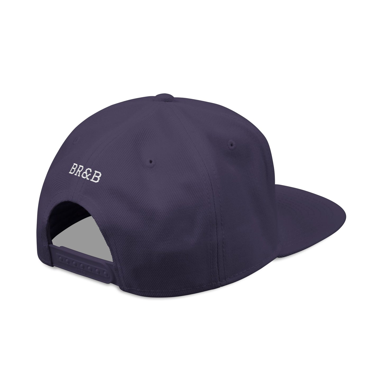 Built Different Embroidered Snapback Hat — Adjustable Streetwear Cap