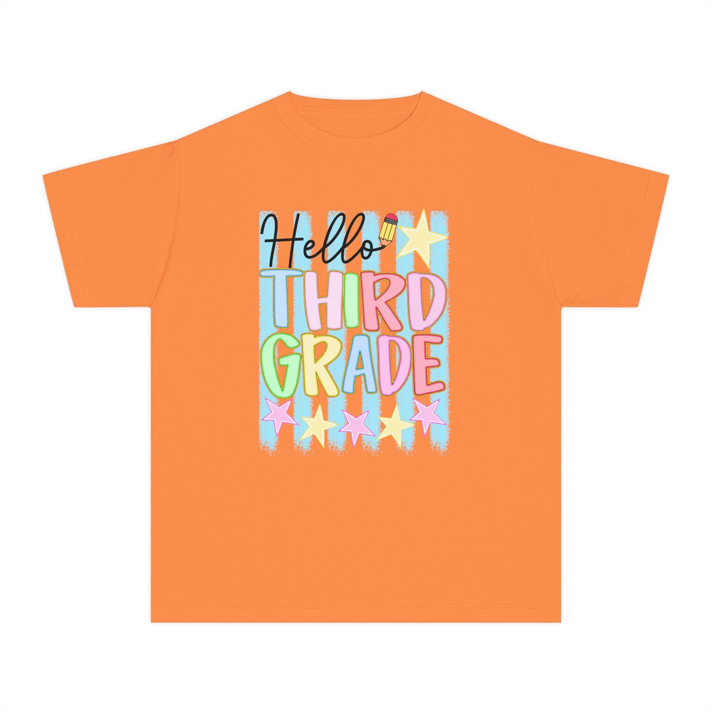 🌟📚 Hello Third Grade! -Youth tee