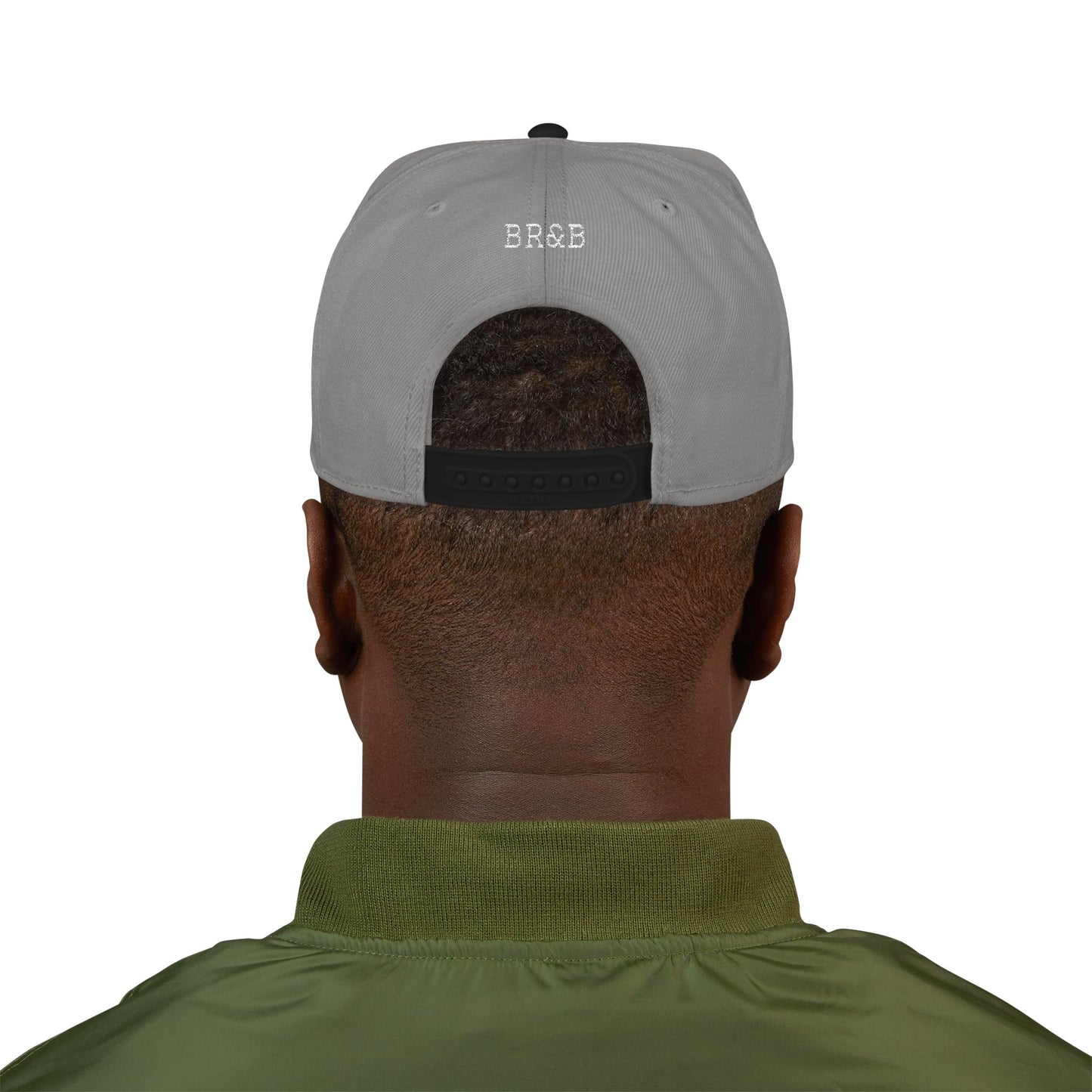 Built Different Embroidered Snapback Hat — Adjustable Streetwear Cap