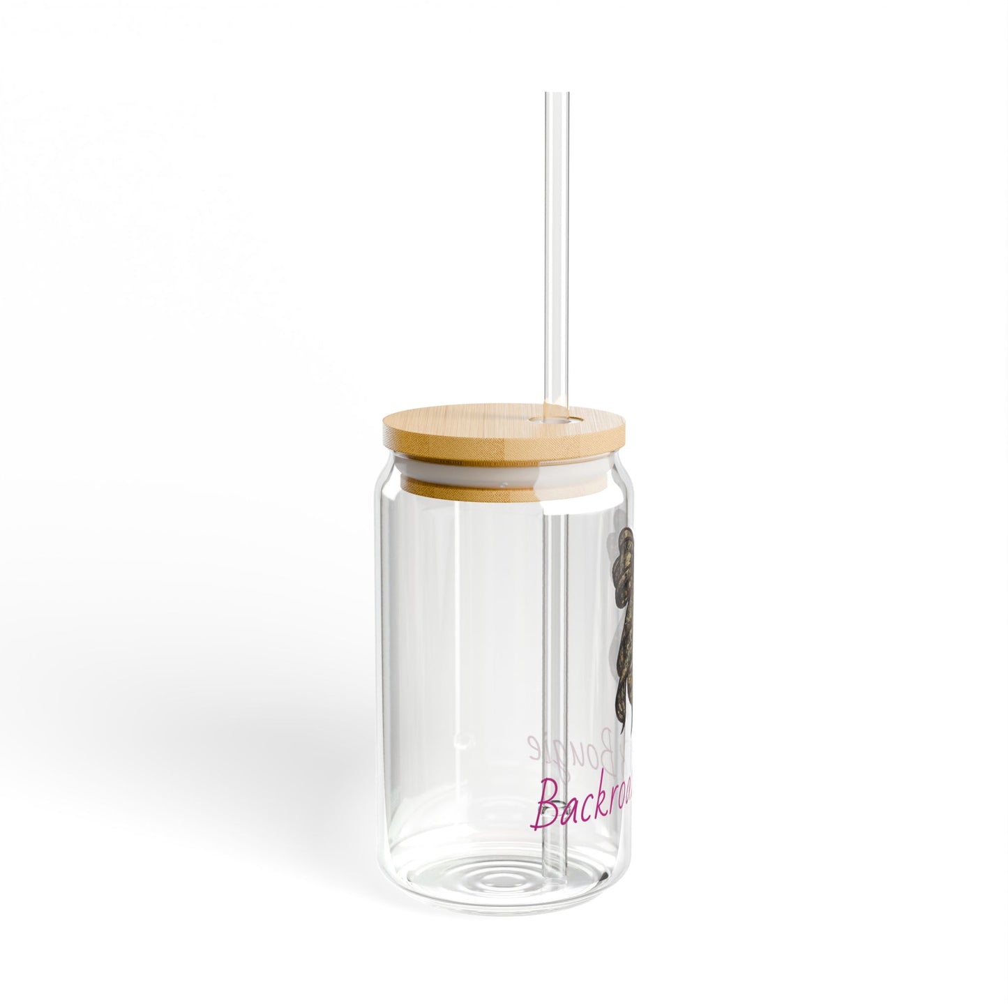 Backroad & Bougie Glass Straw Cup