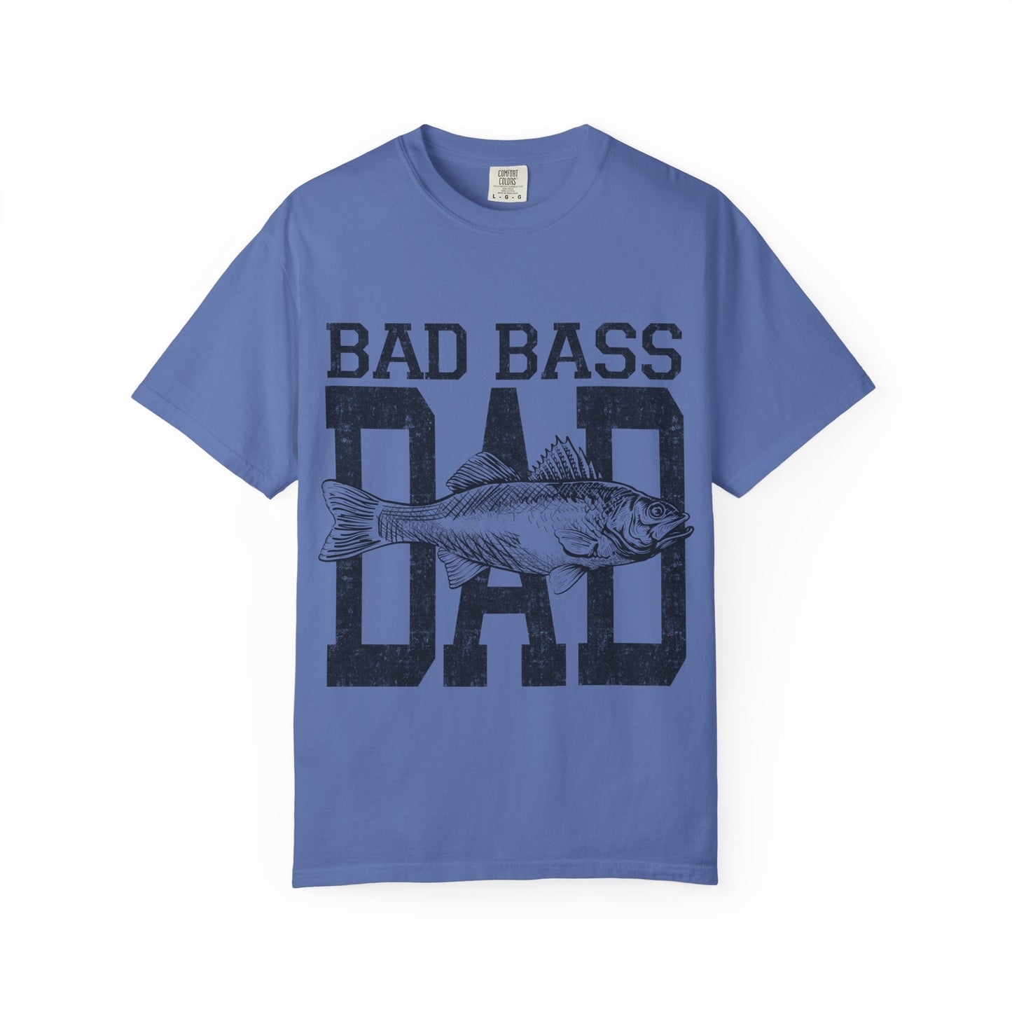 🎣🤎 Bad Bass Dad Tee