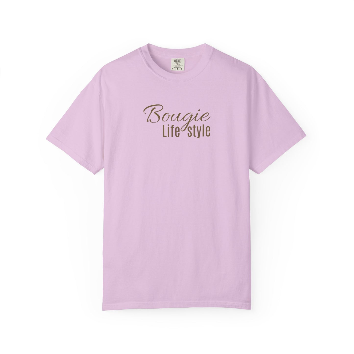 Bougie Lifestyle. 🤎✨
 — Chic Script Graphic T‑Shirt