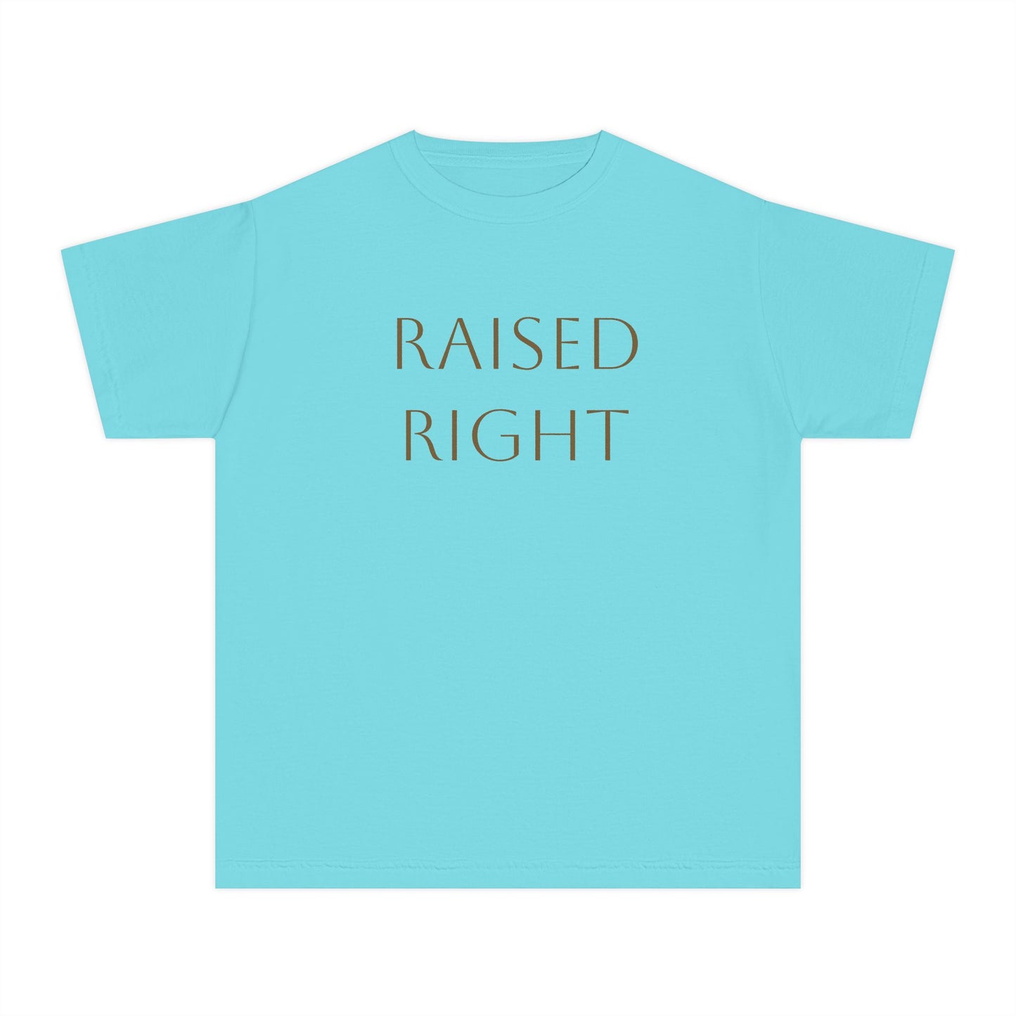 Raised Right Kids Tee – Country Roots Collection 🤎