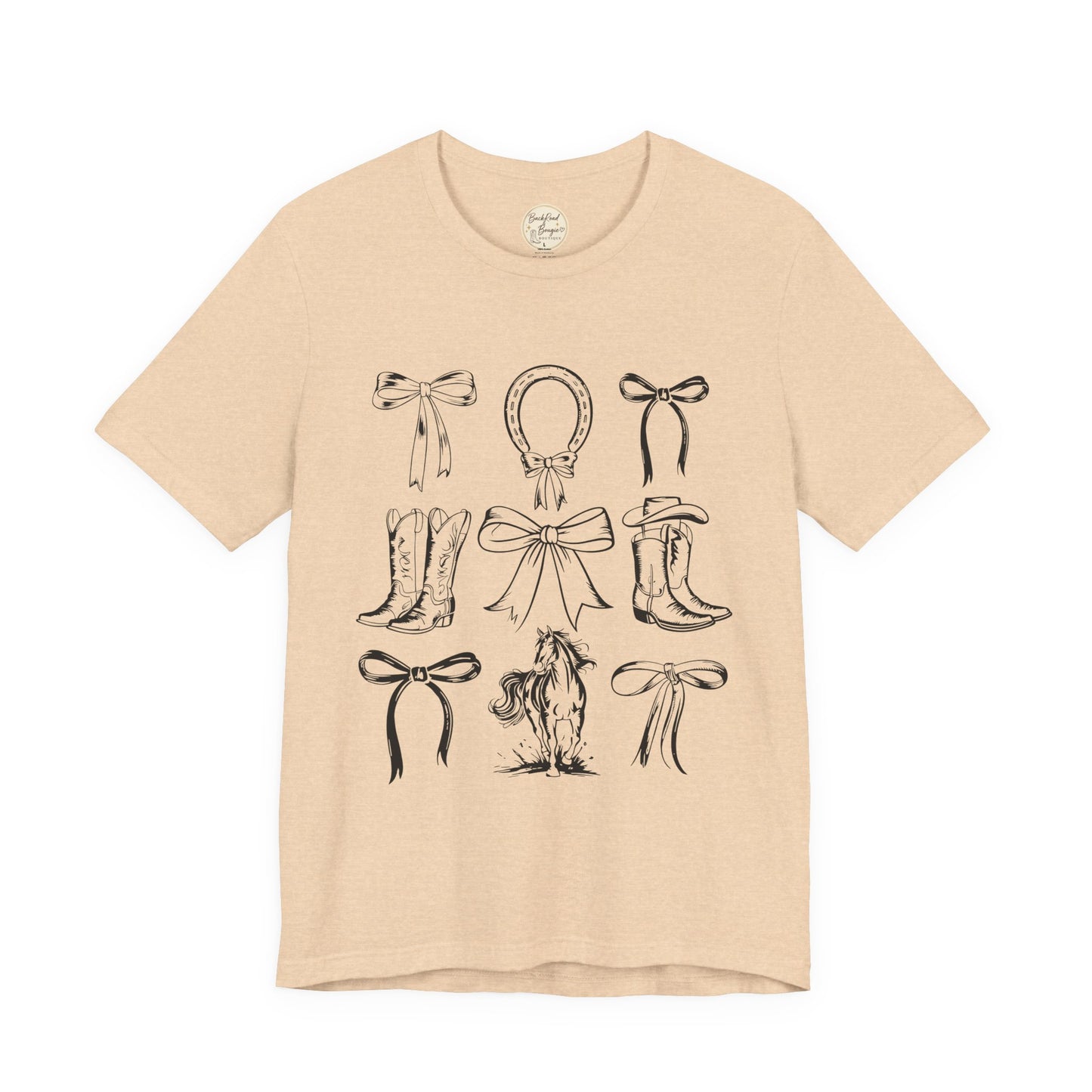 🤍 Western Sketch Tee