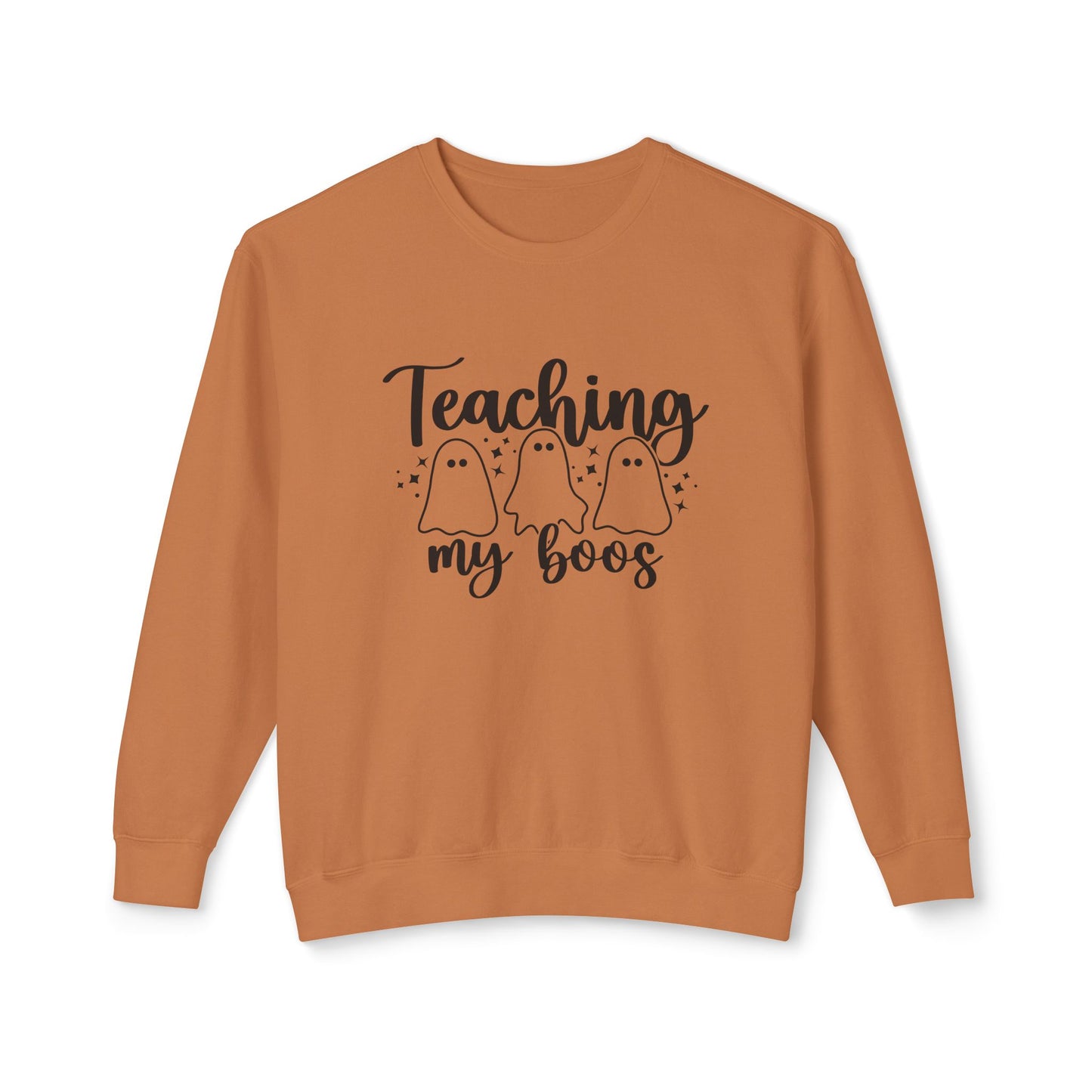 Teaching My Boos 👻🍎 Sweatshirt — Halloween Teacher Crewneck